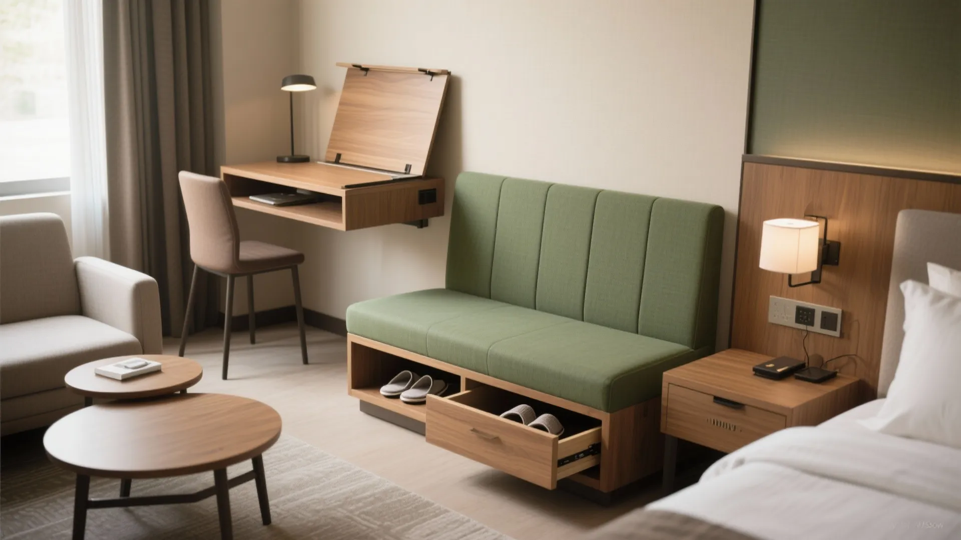 Idea 3: Furniture that multitasks without shouting