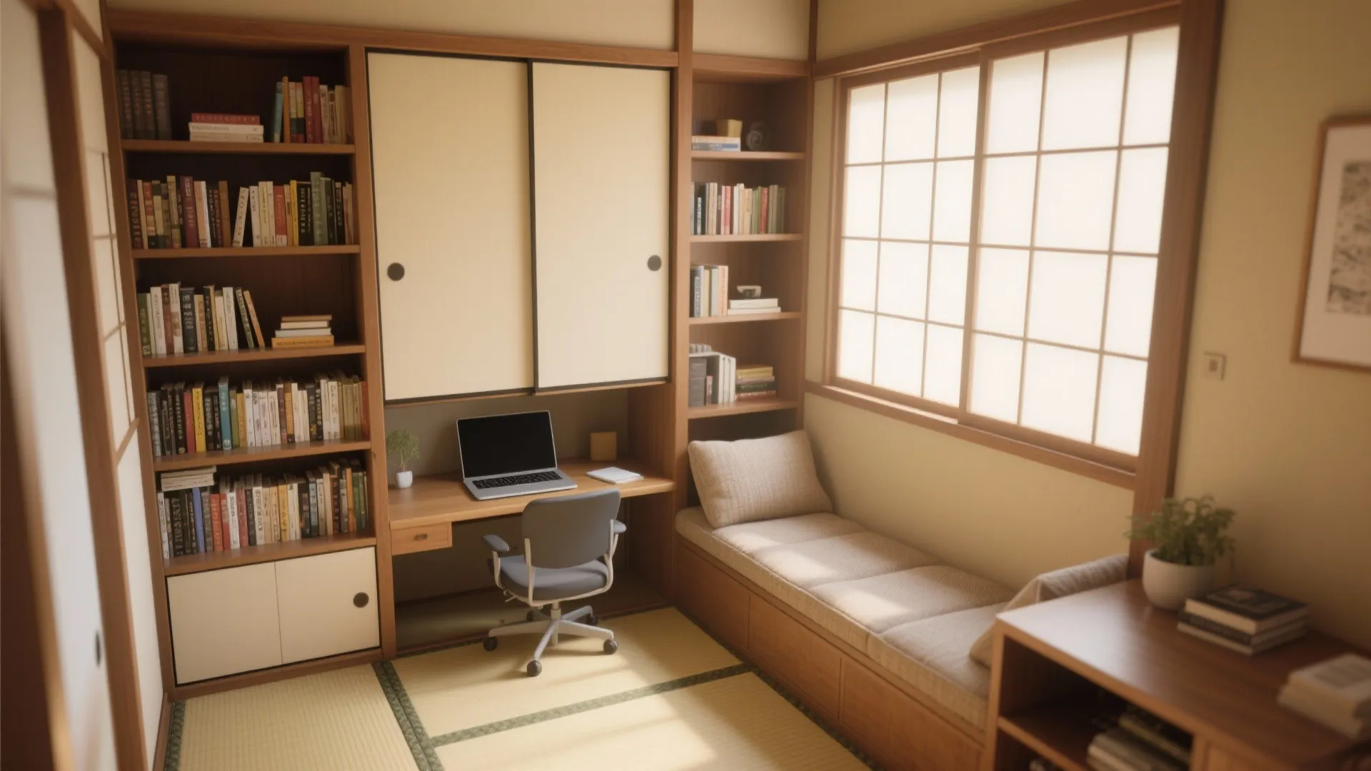 4. Multi-functional Tatami Corner