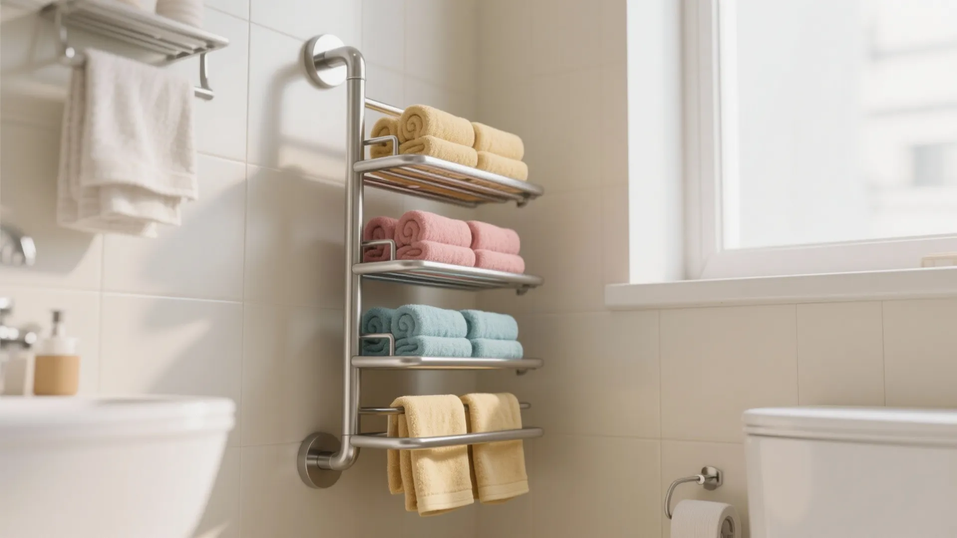 10. Multi-Tier Rotating Rack