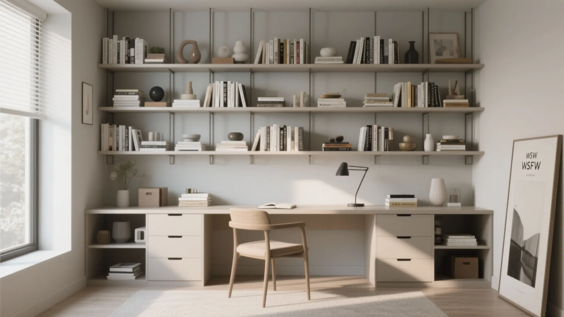 6. Multi-Tier Shelving