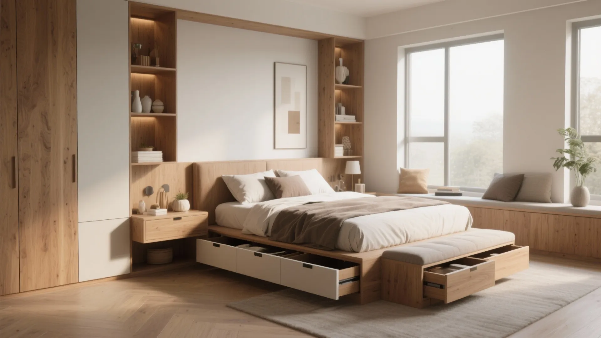 5. Multi-use Furniture