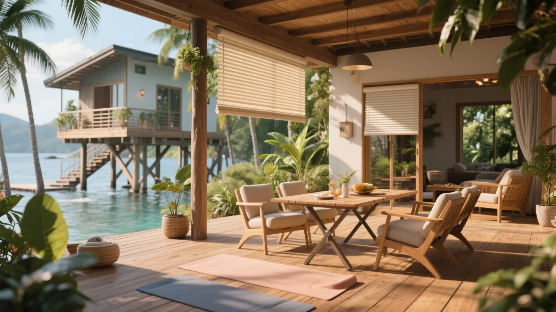 2. Multi-use deck space