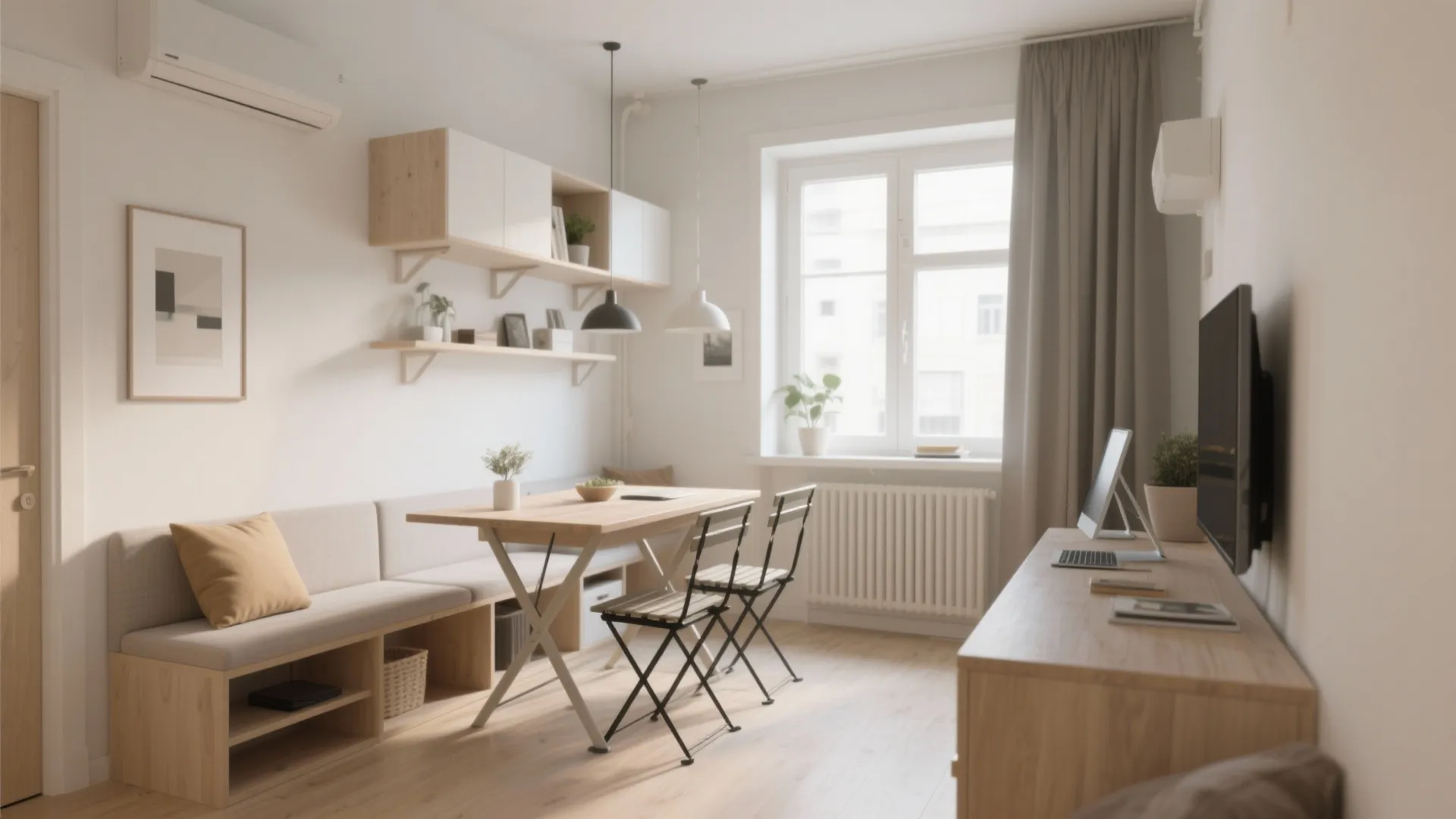 3. Multi-functional furniture