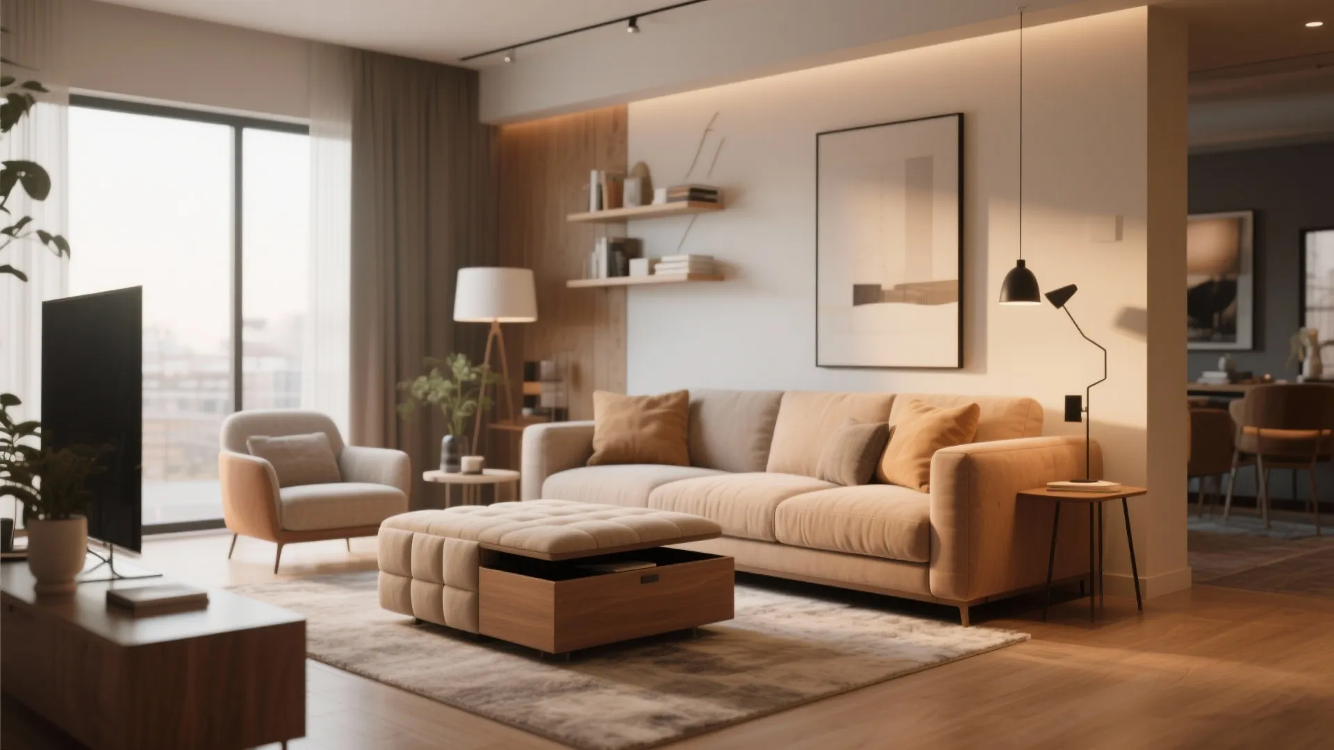 6. Multi-Use Furniture