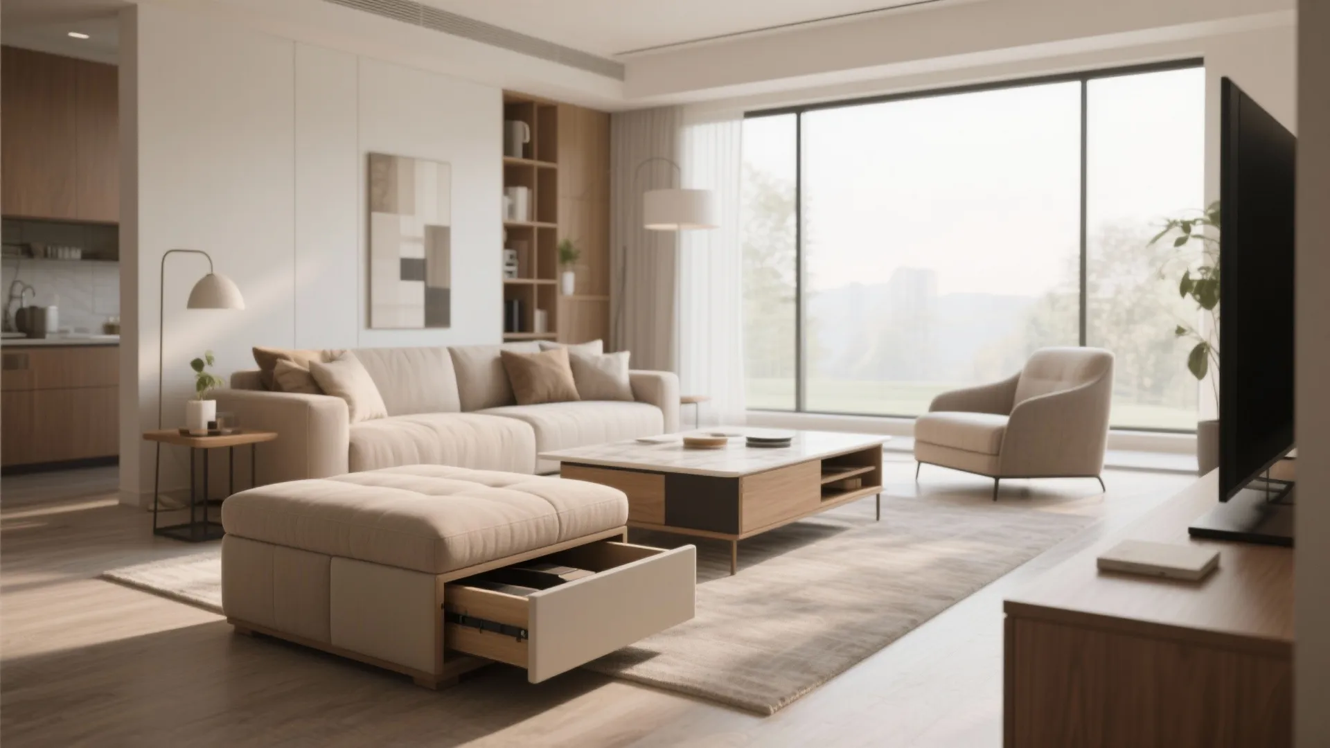 10. Multi-Use Furniture