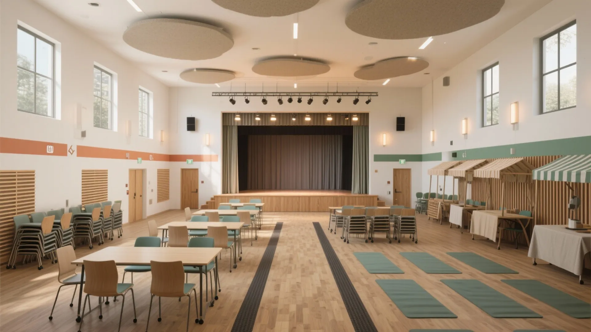 GD Block Community Hall Design Tips for Smart Spaces: 1 Minute to Unlock Functional, Stylish Community Venues