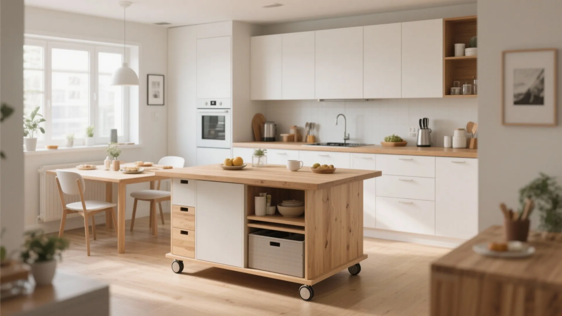 2. Use Multi‑functional Islands