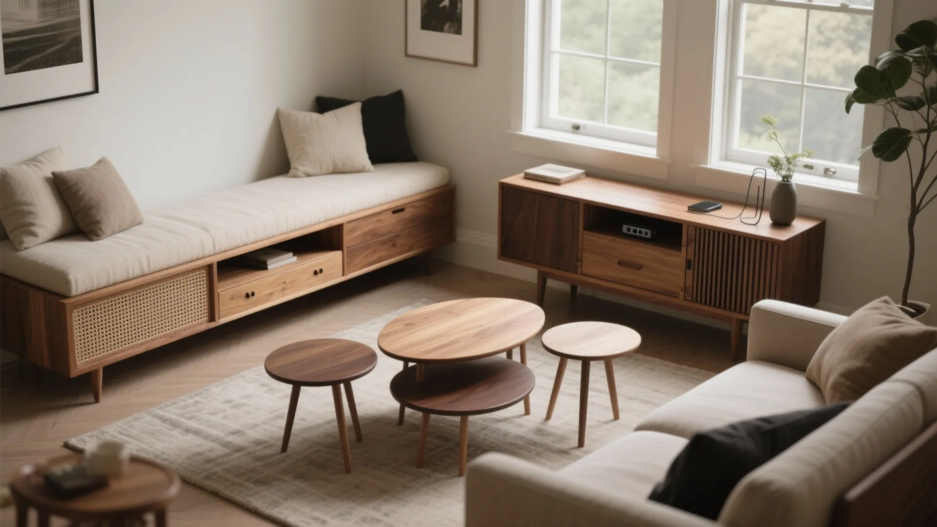 Multifunctional Wood Furniture That Works Overtime