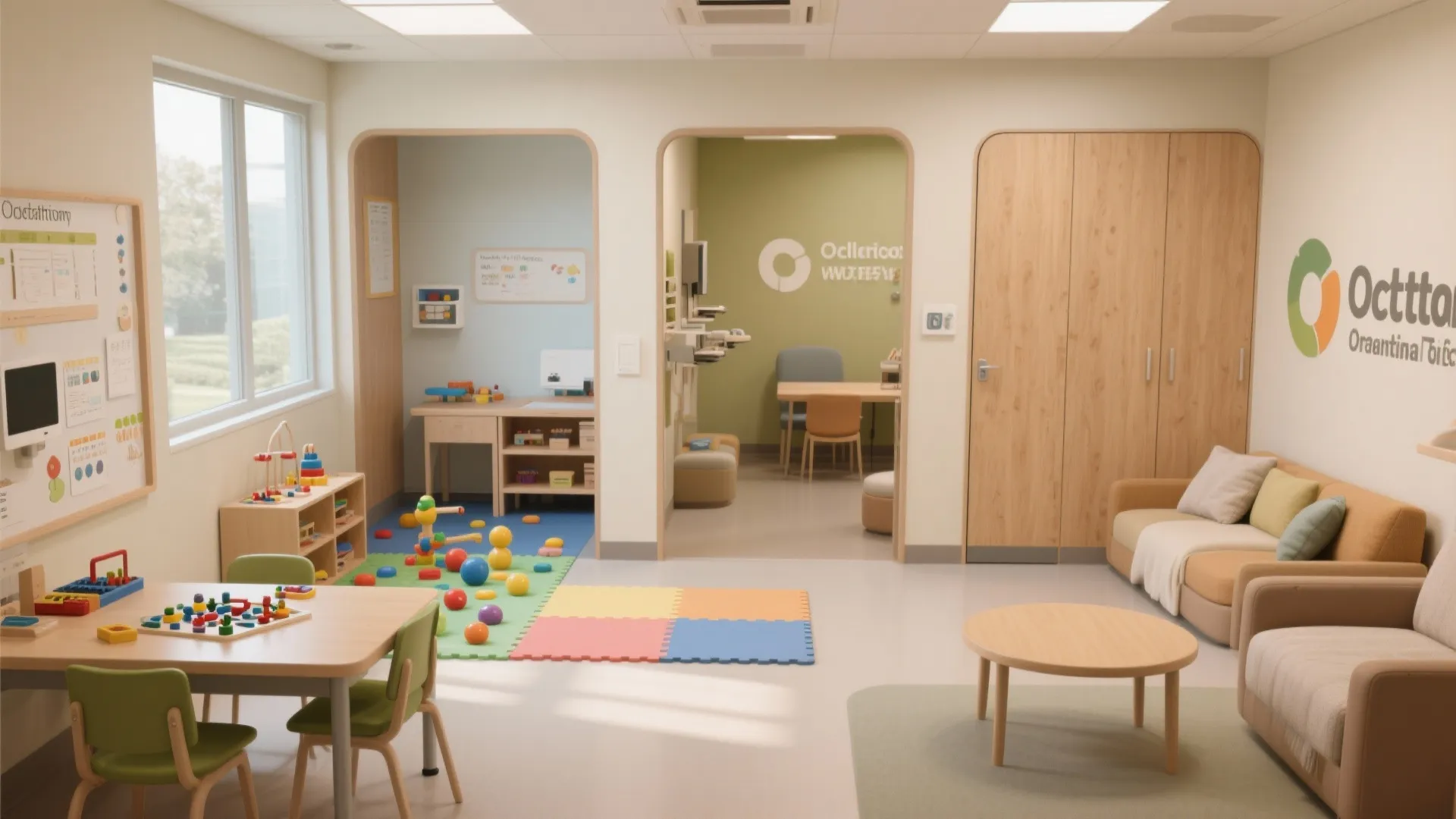 1. Multi-Zone Layout in Limited Space