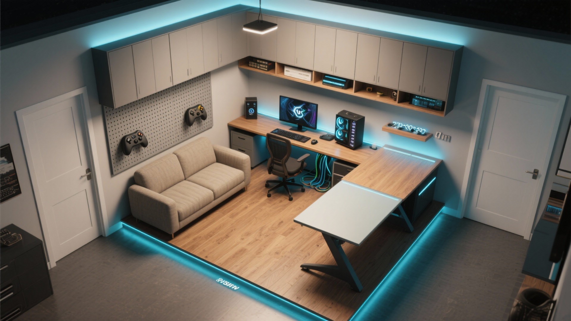 Small Game Room Feels Cramped? 5 Game Room Design Ideas