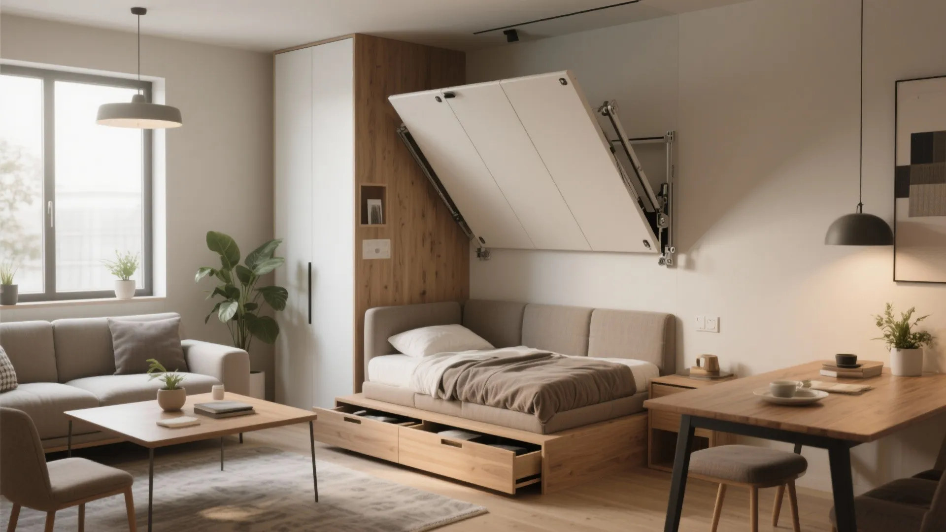 1. Multifunctional furniture that earns its keep