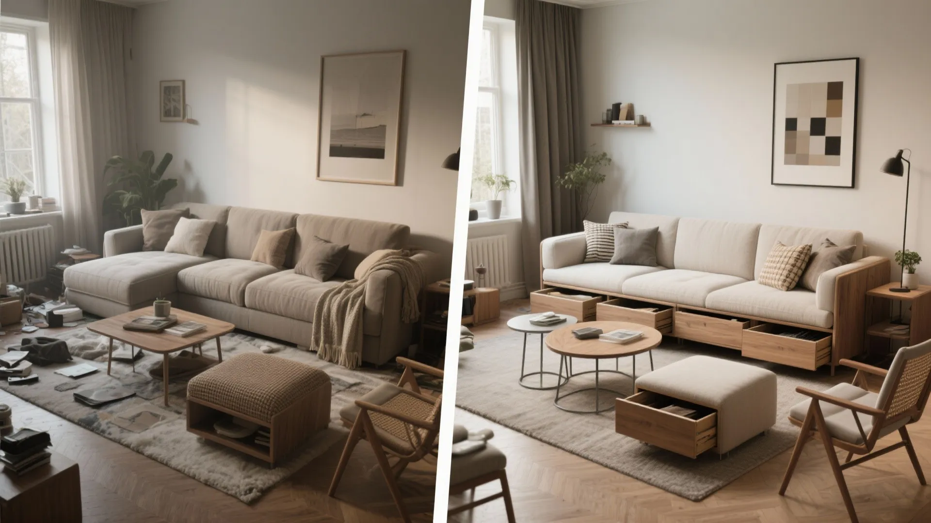 3. Choose multifunctional furniture