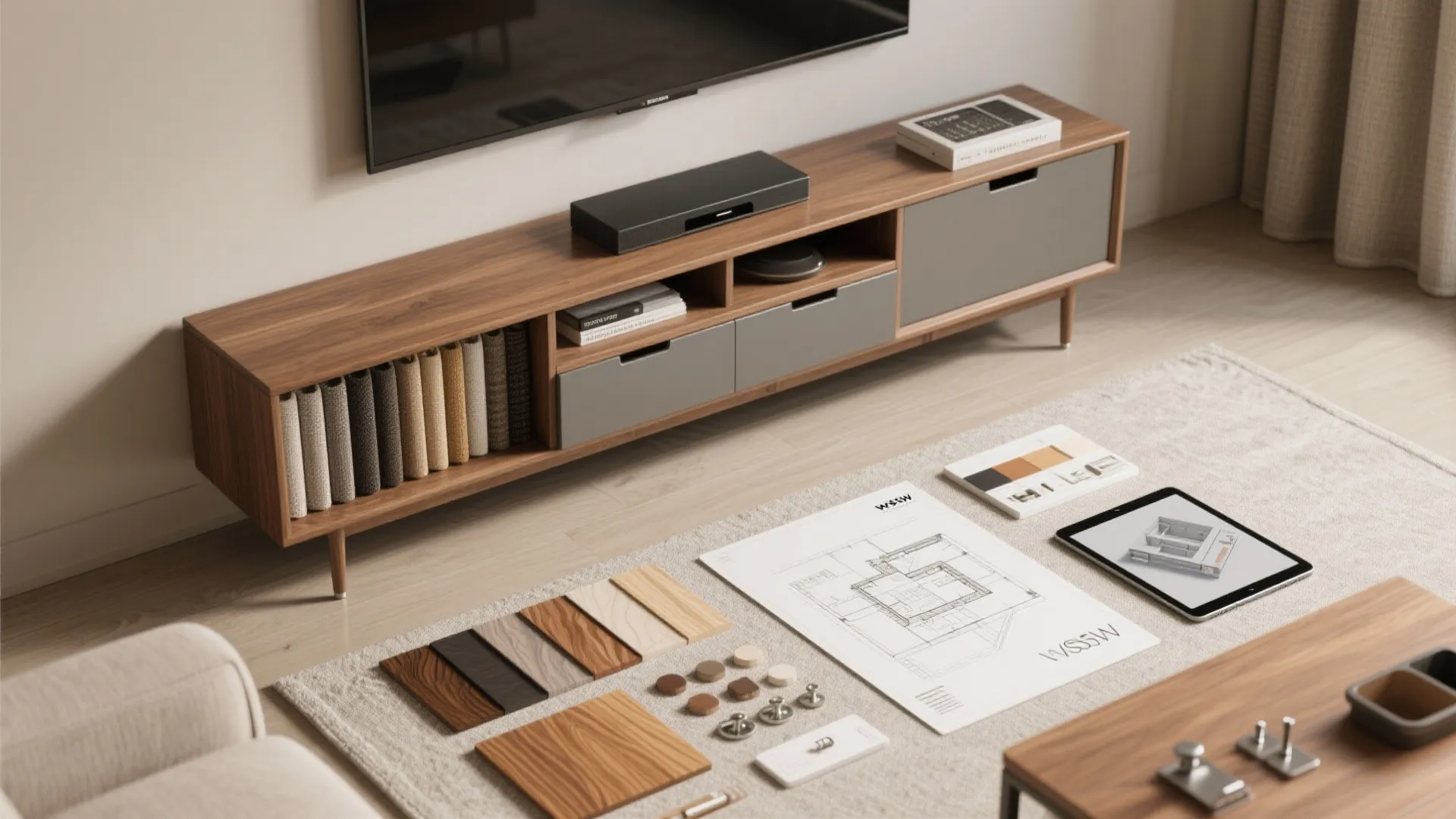 3. Use multifunction pieces and visual tricks