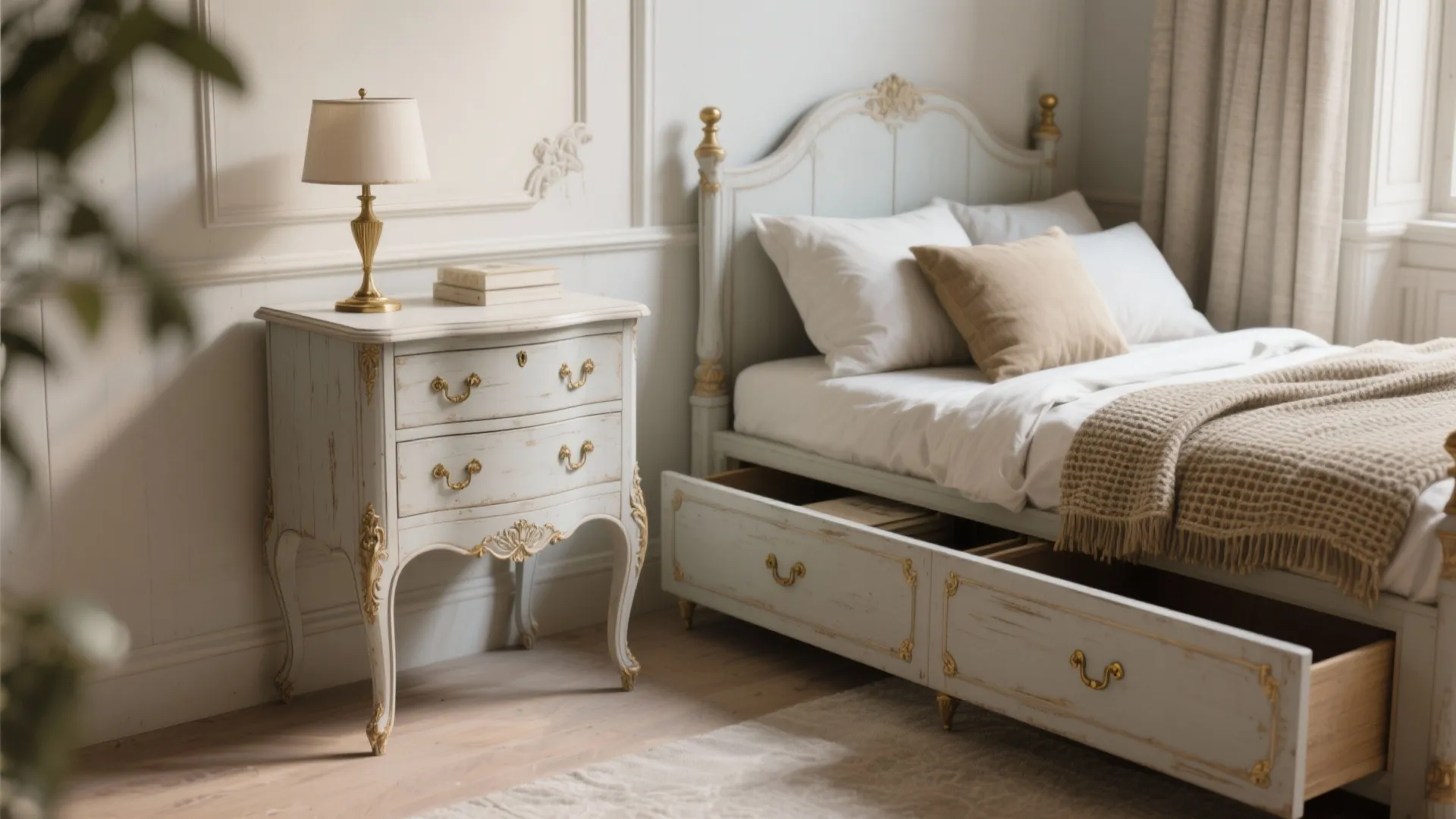 4. Multi-functional Furniture with French Flair