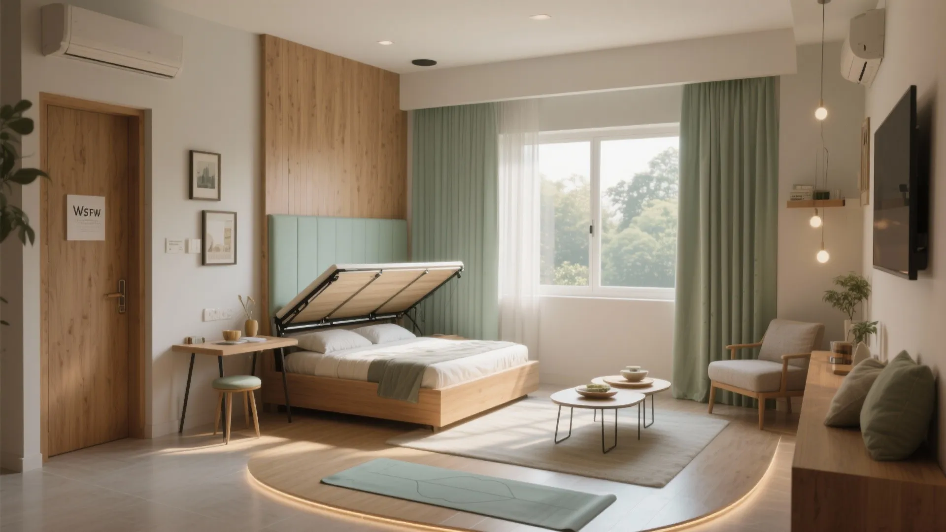 Multi-Functional Furniture for Compact Rooms