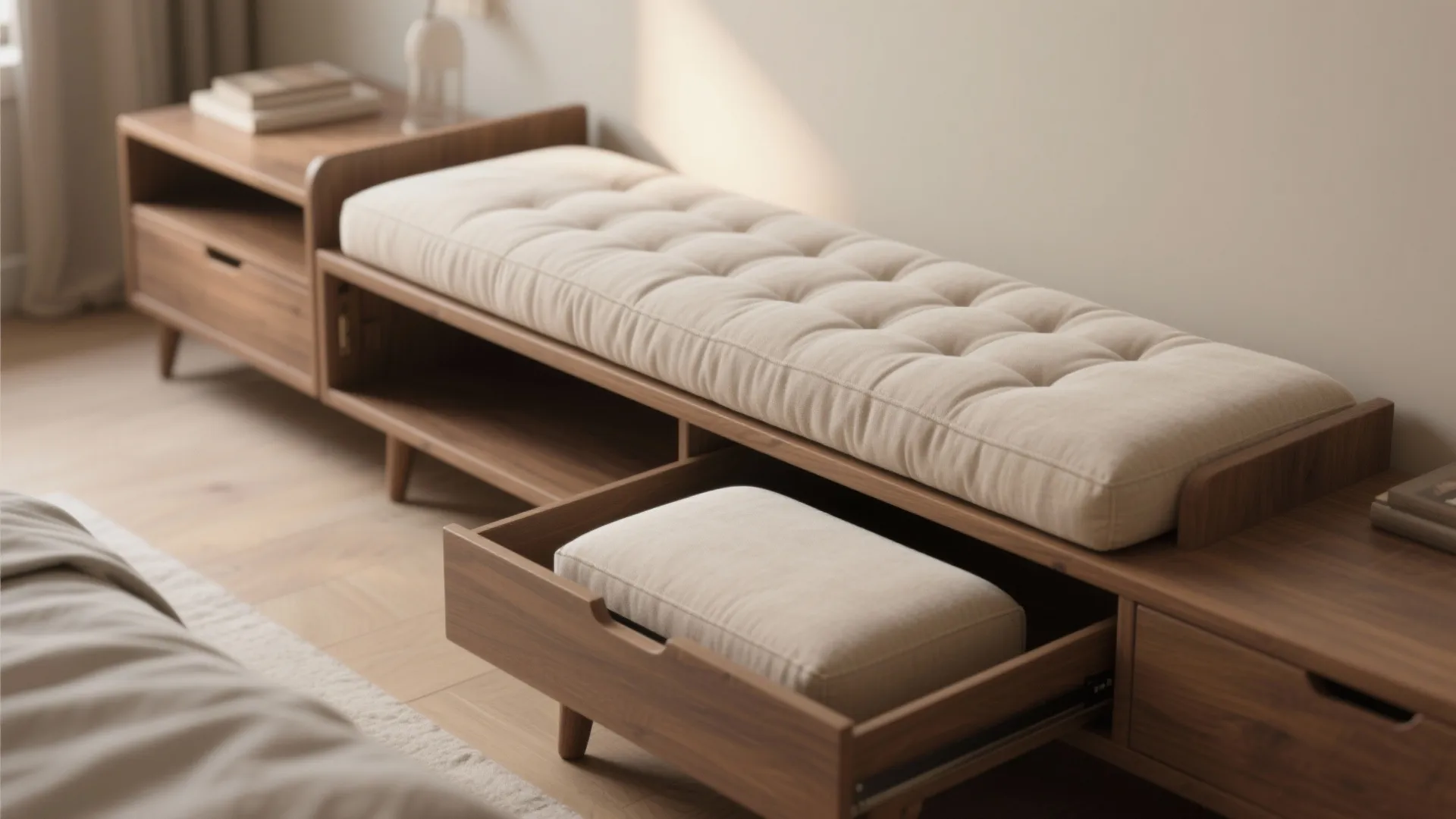 4. Multi-function bench or stool