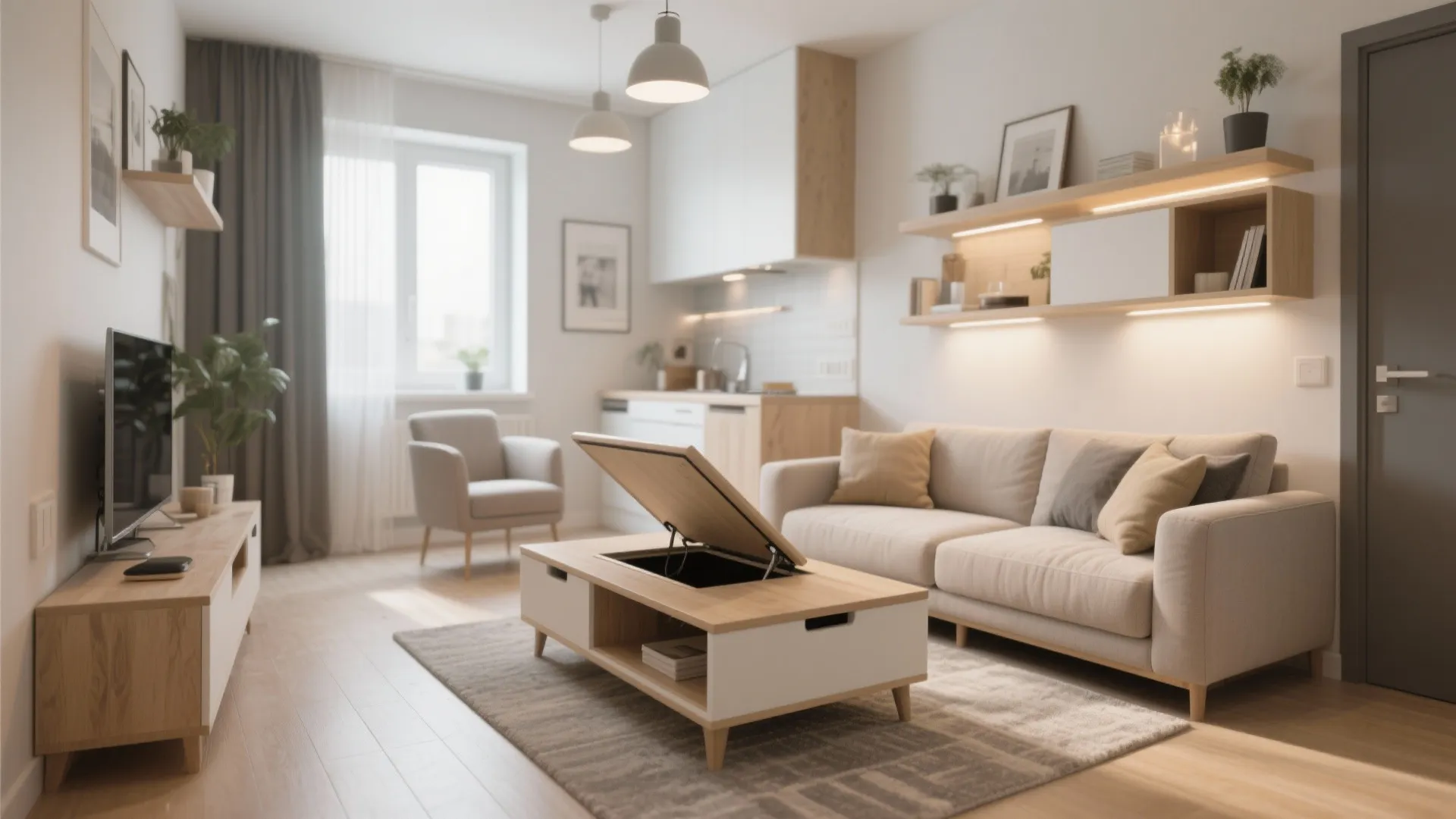 6. Multi-Functional Coffee Tables