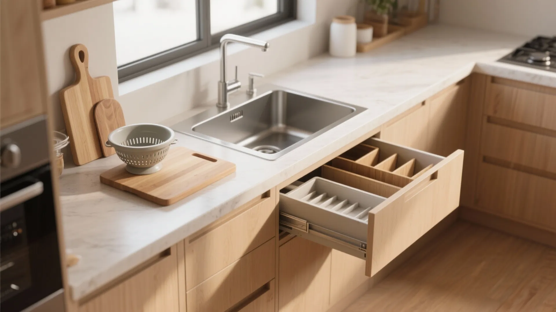 4. Create multi-functional surrounding counters