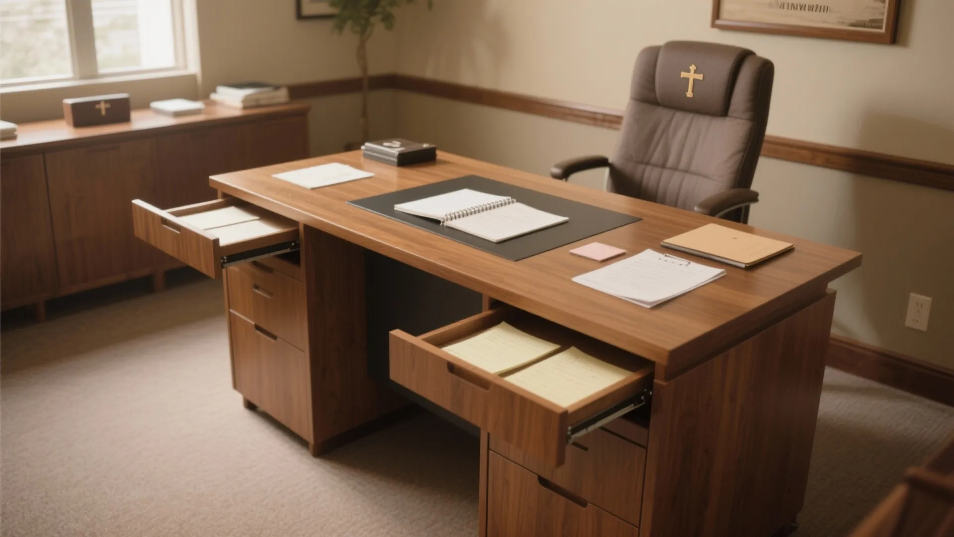 3. Multifunctional Desk Area