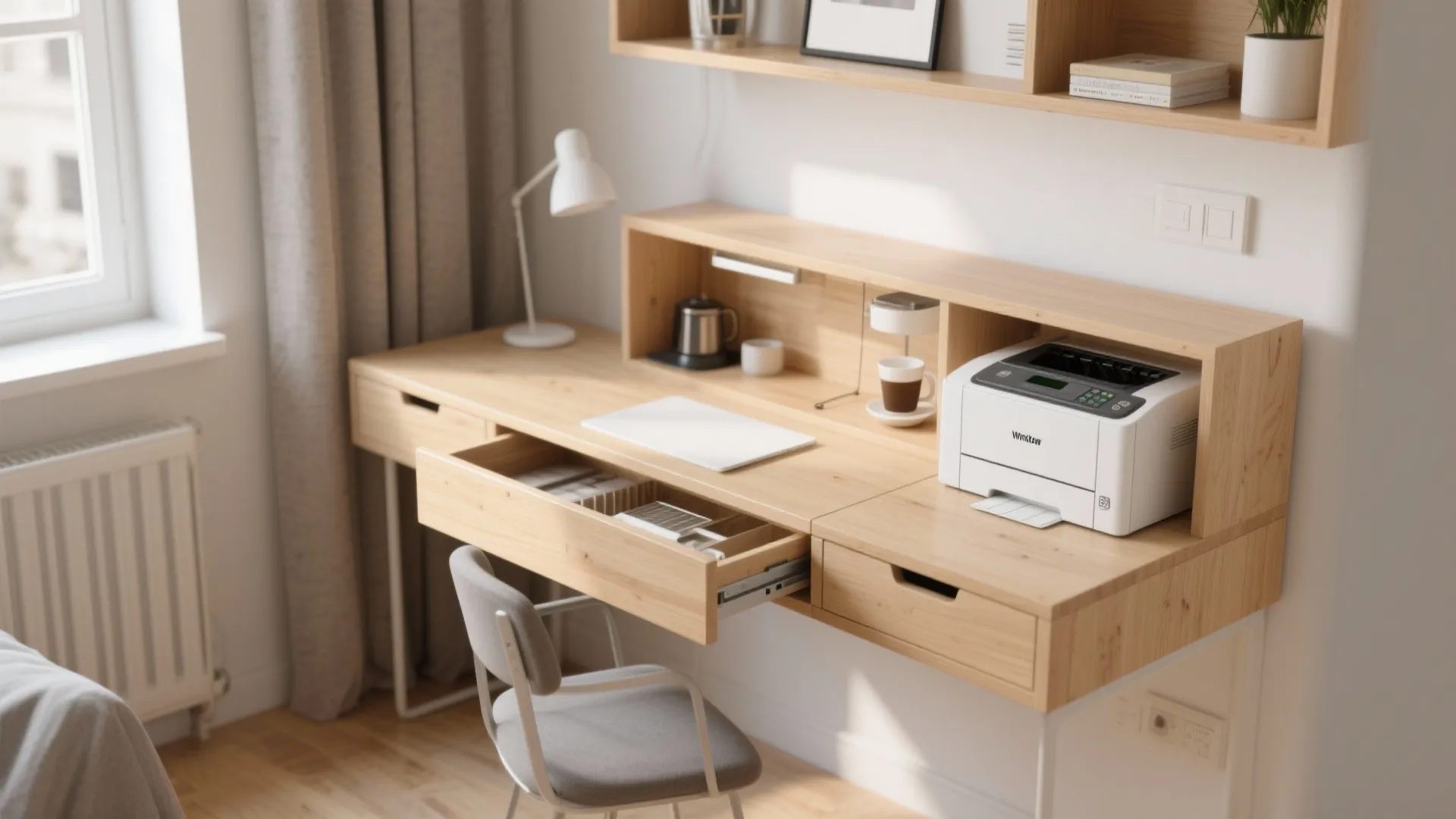 Tip 2: Multifunction Desk Area