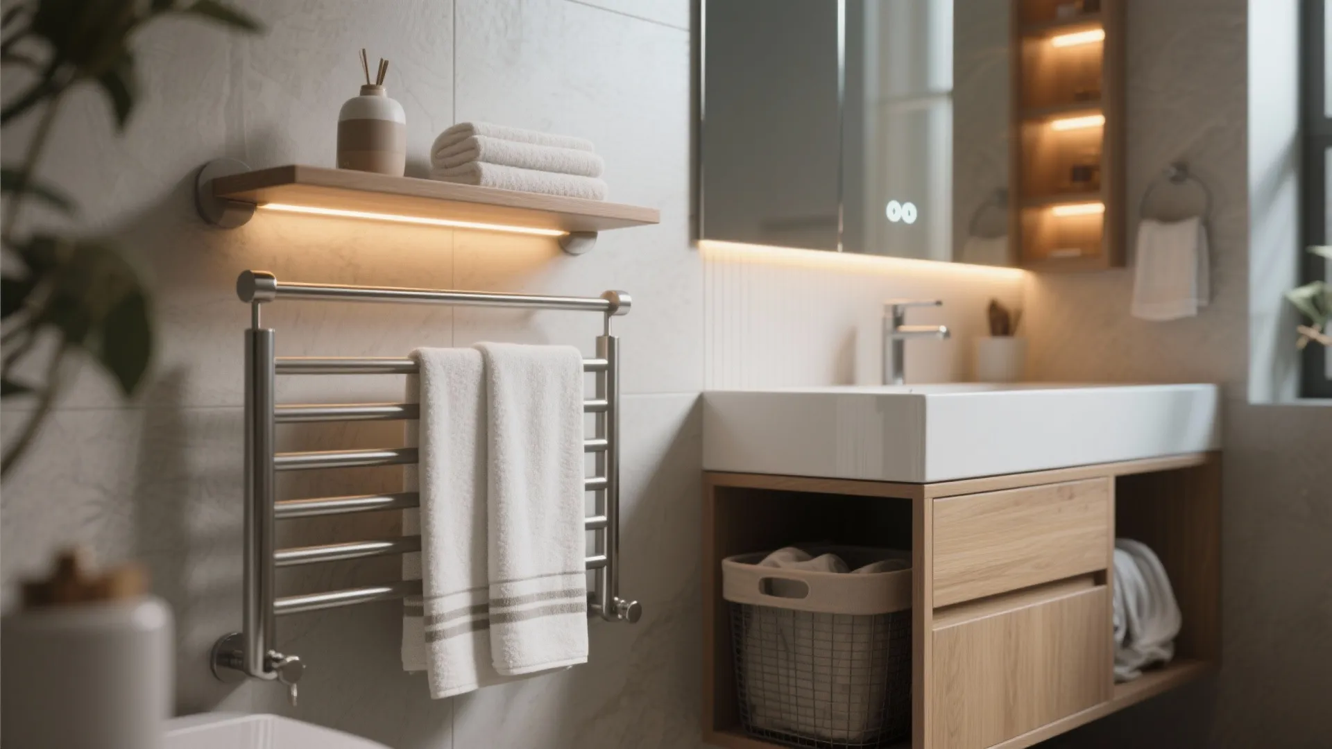 5. Multi-functional fixtures and slimline radiators