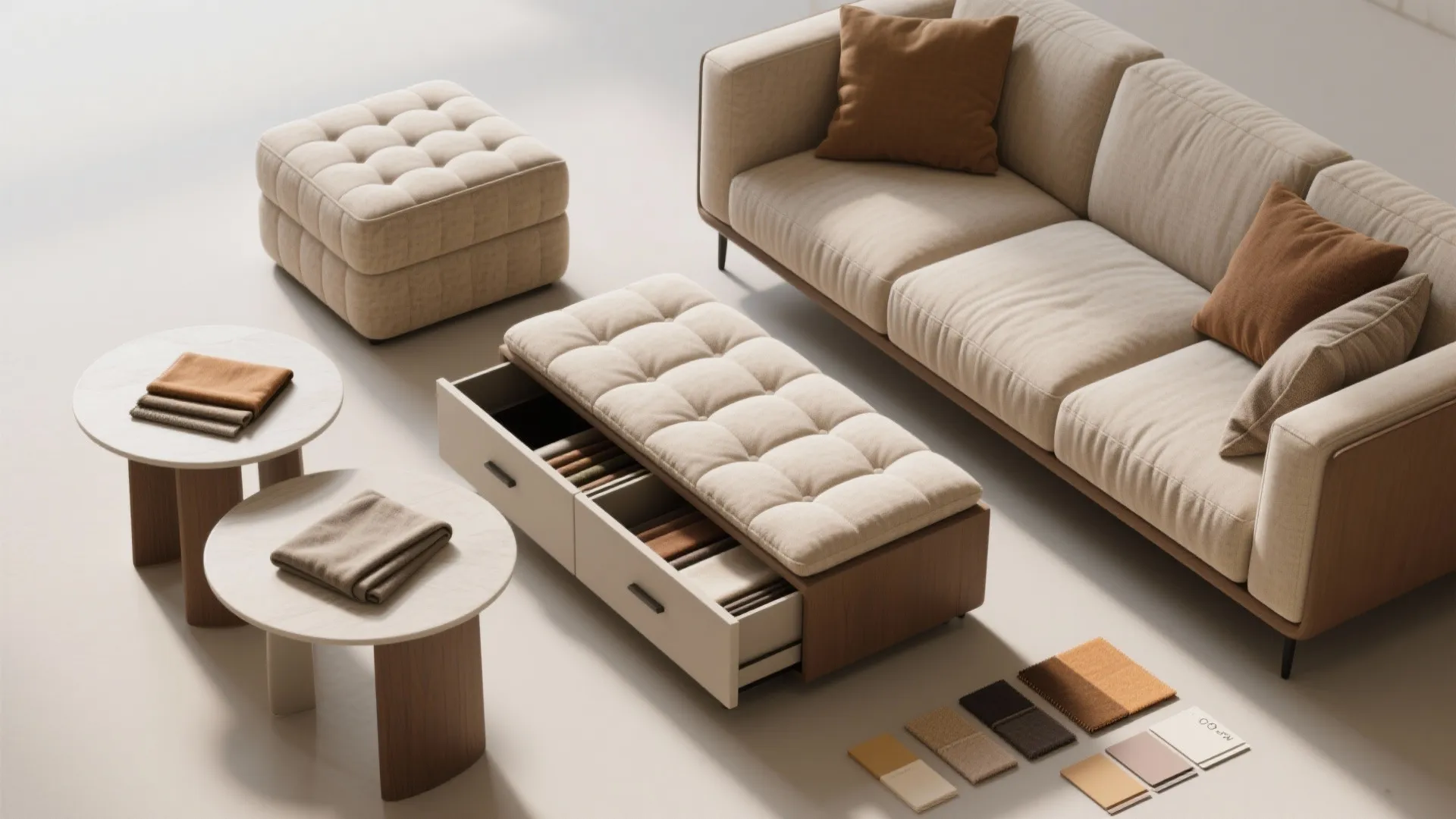 4. Embrace multifunctional pieces