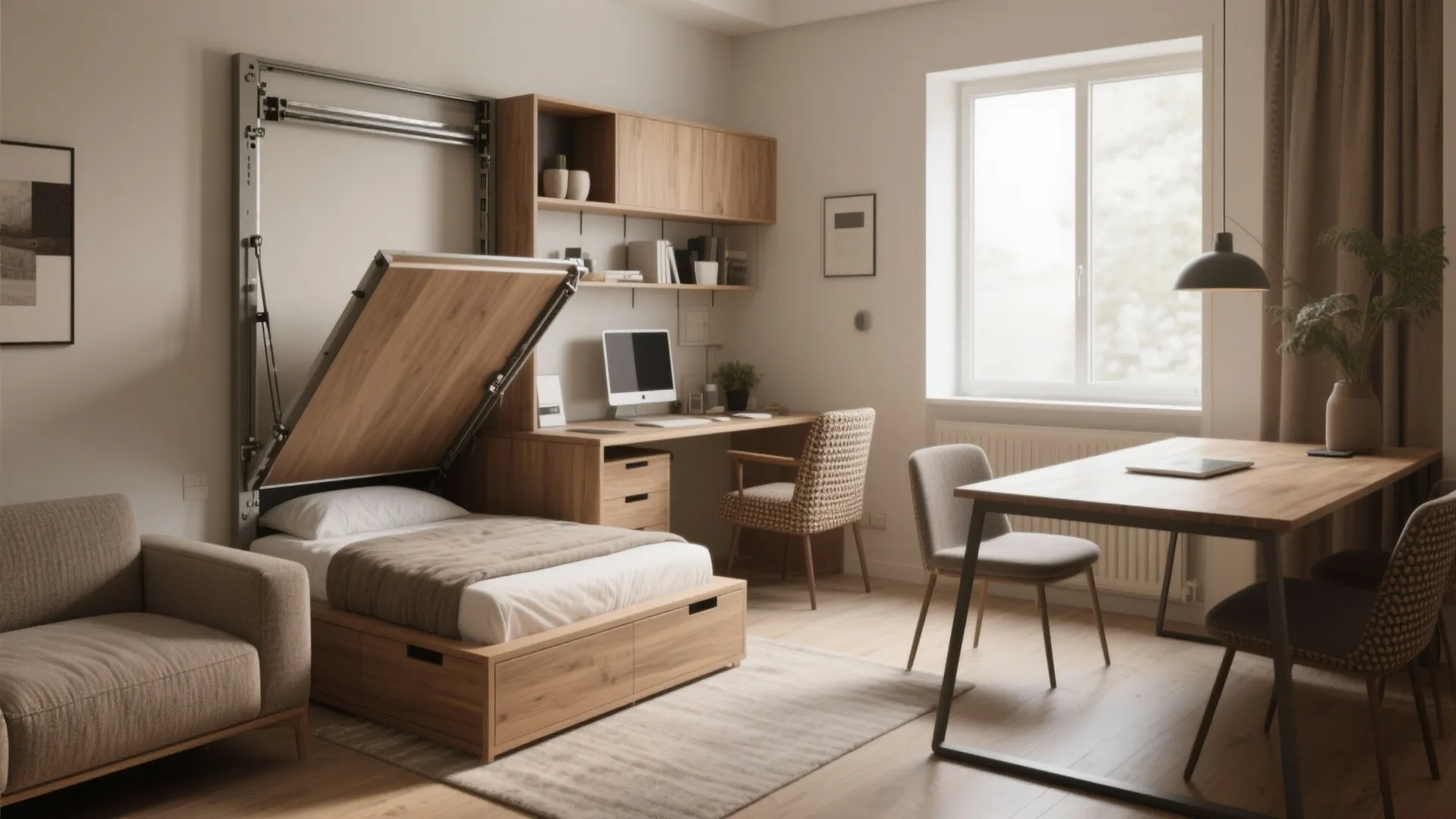 1. Multi-functional furniture as the backbone