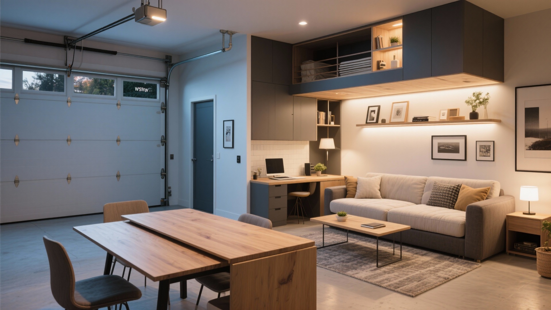 Garage With Small Living Quarters: 5 Design Ideas