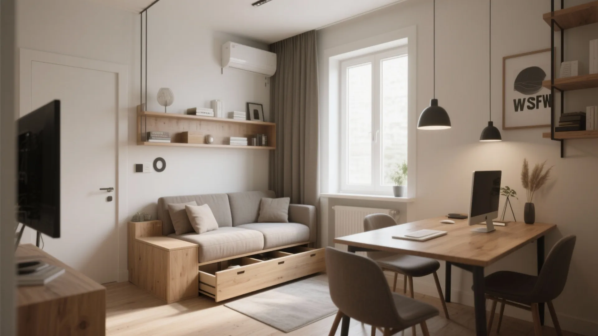 Flexible Multifunction Furniture