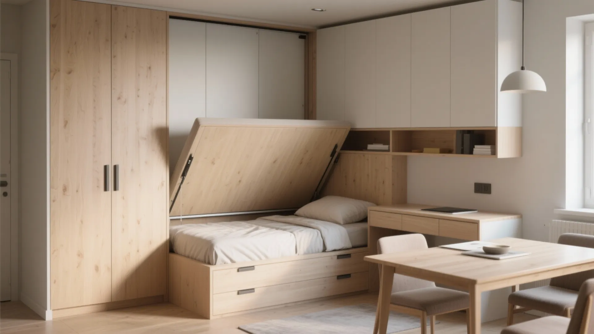 2. Multi-functional furniture for tight budgets