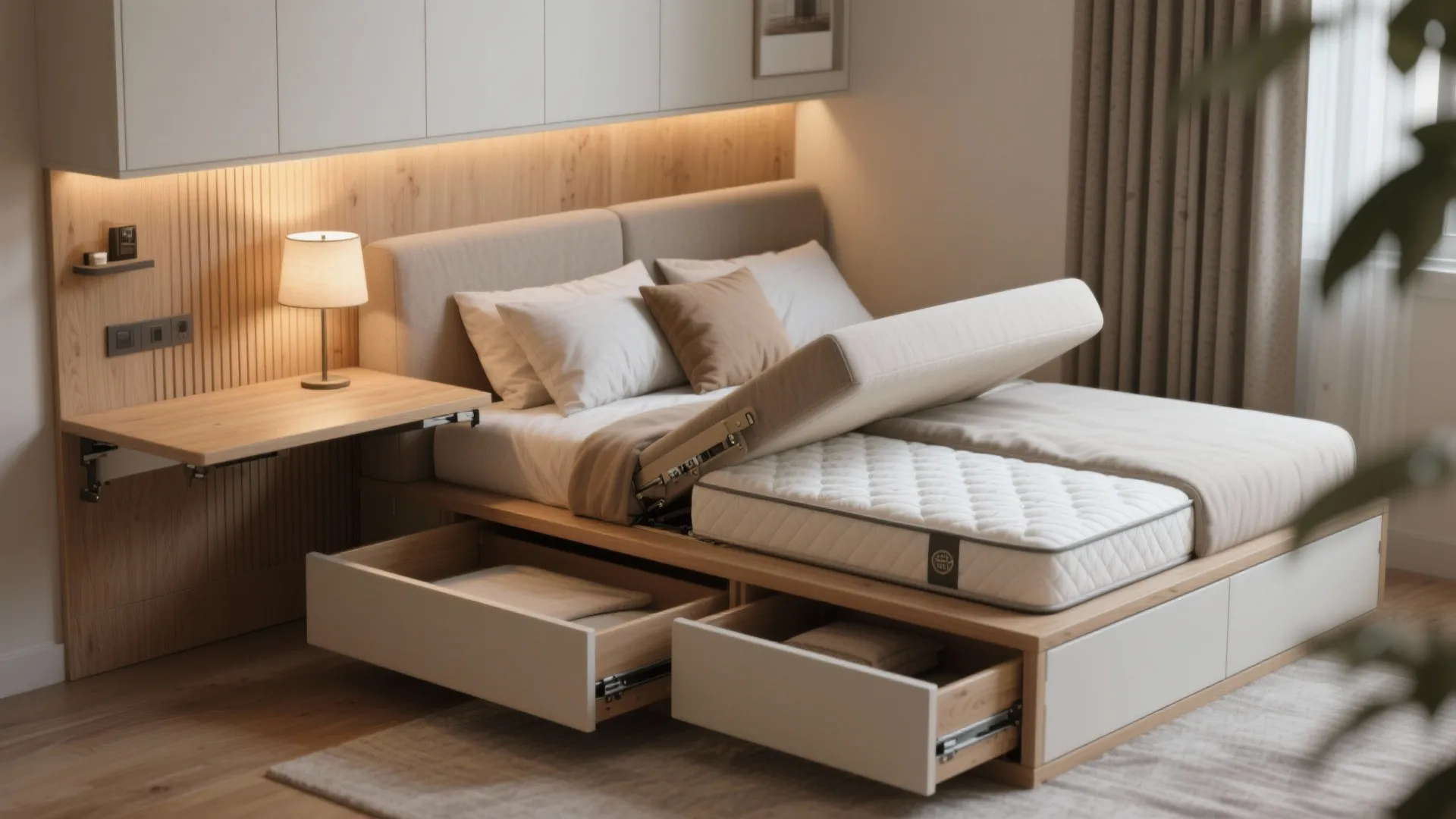 2. Multifunctional furniture that adapts