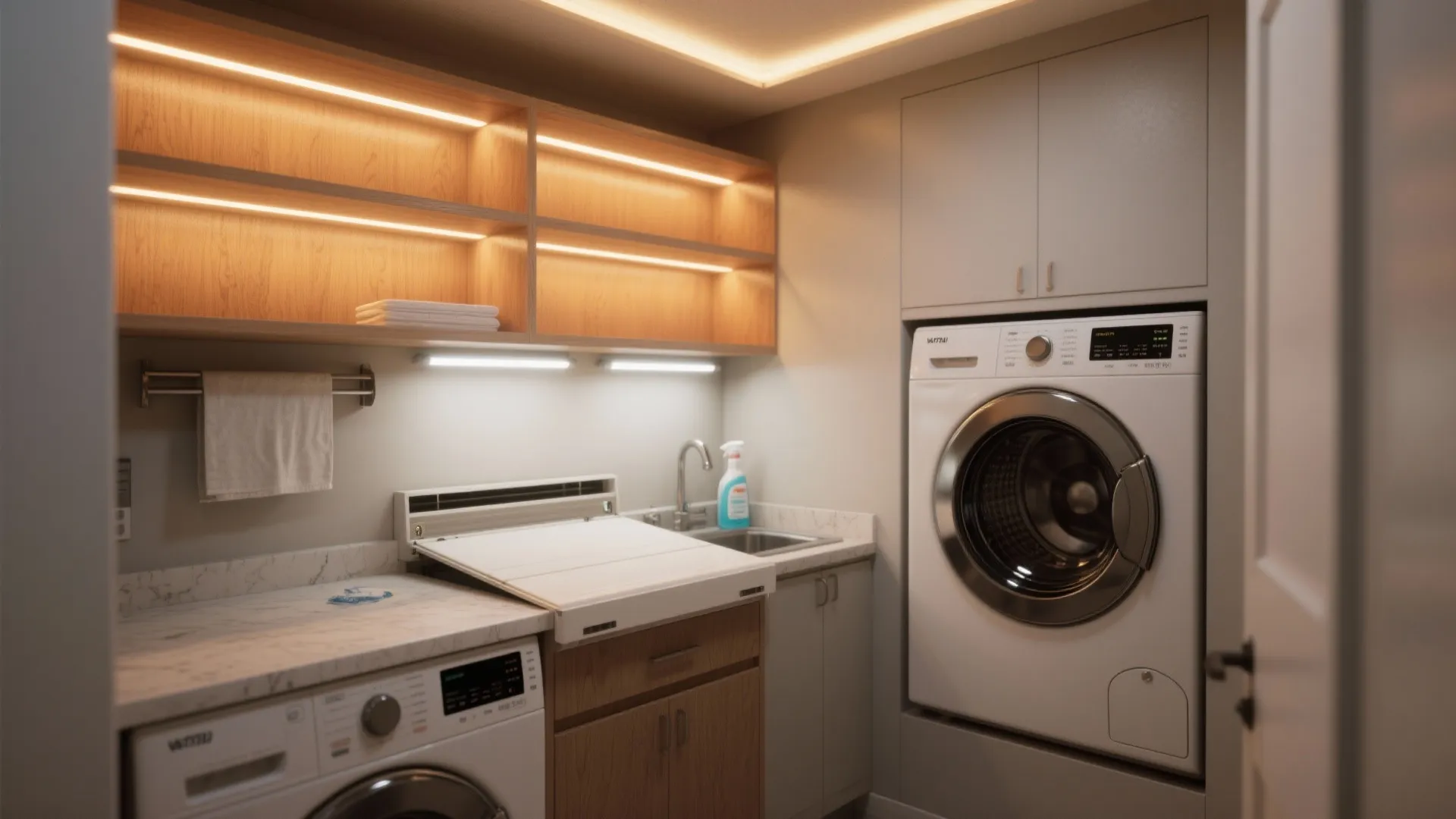 5. Multi-functional lighting and finishing touches