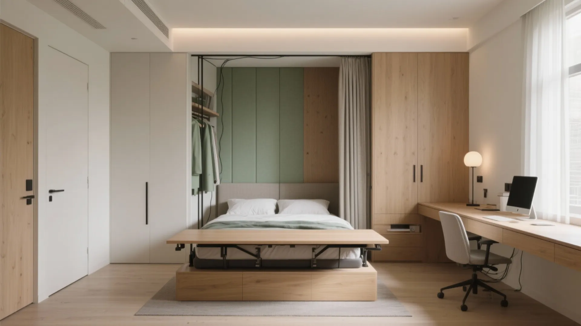 3) The multifunctional third bedroom: study, guest, hobby