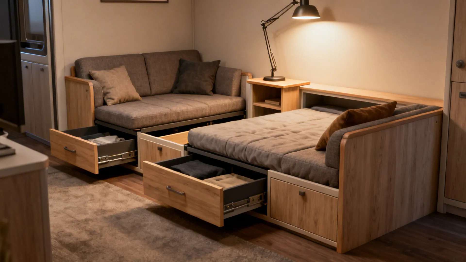 2. Multifunctional Seating