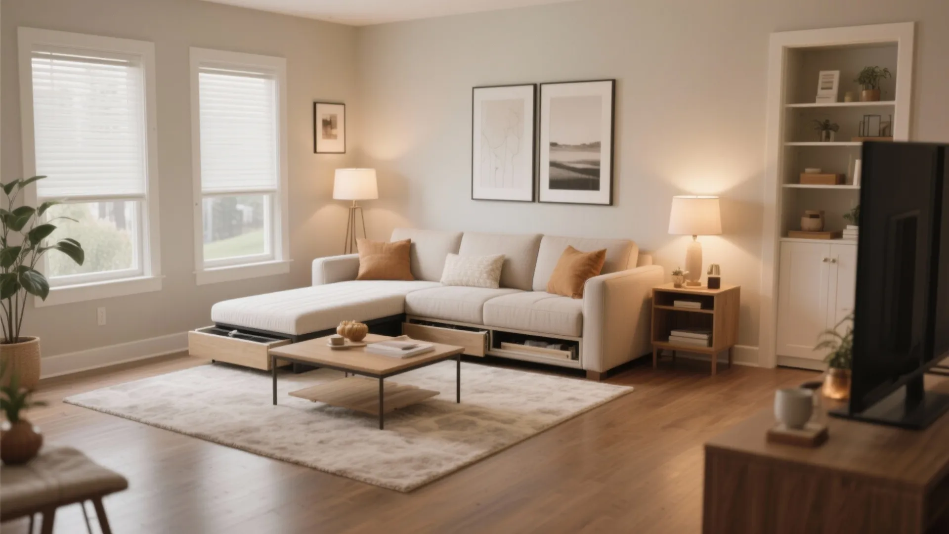 2. Multi-Functional Furniture