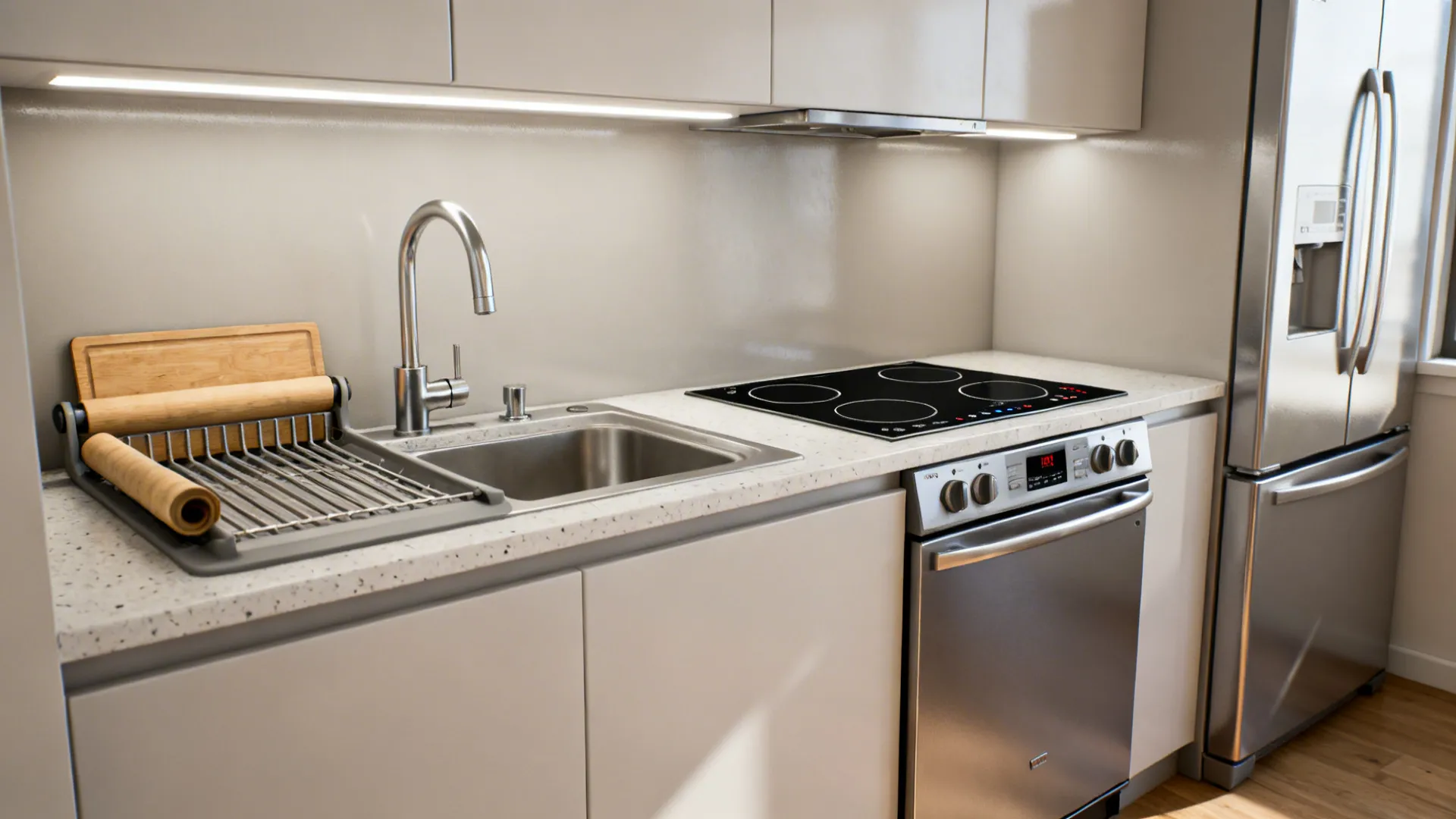 Multi-Function Fixtures and Slim Appliances