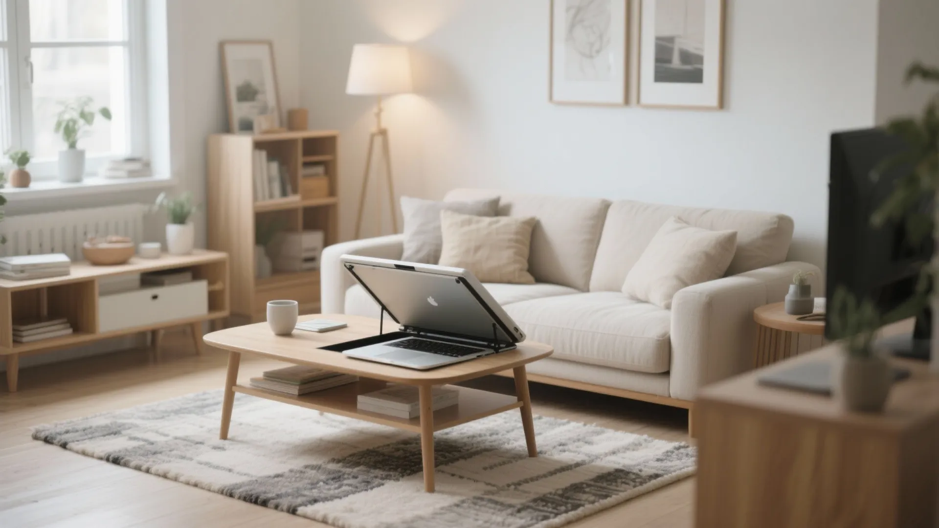 5. Multi-Functional Coffee Table