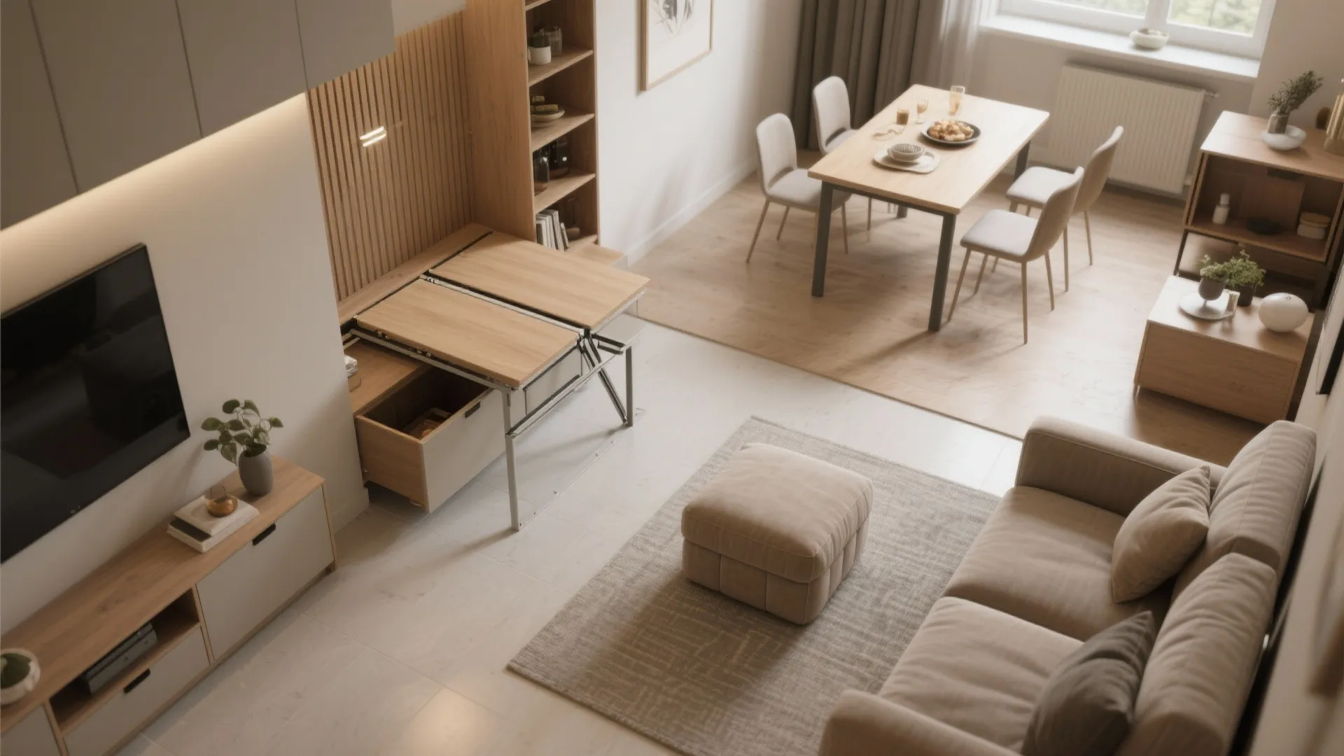 4. Multi-function furniture that actually works