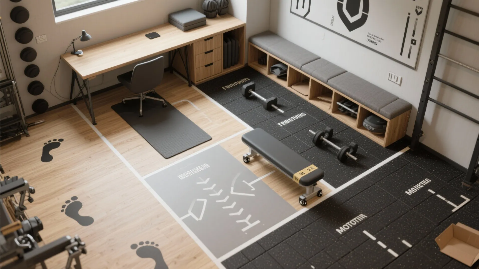 3. Multi-functional furniture and zoned layouts