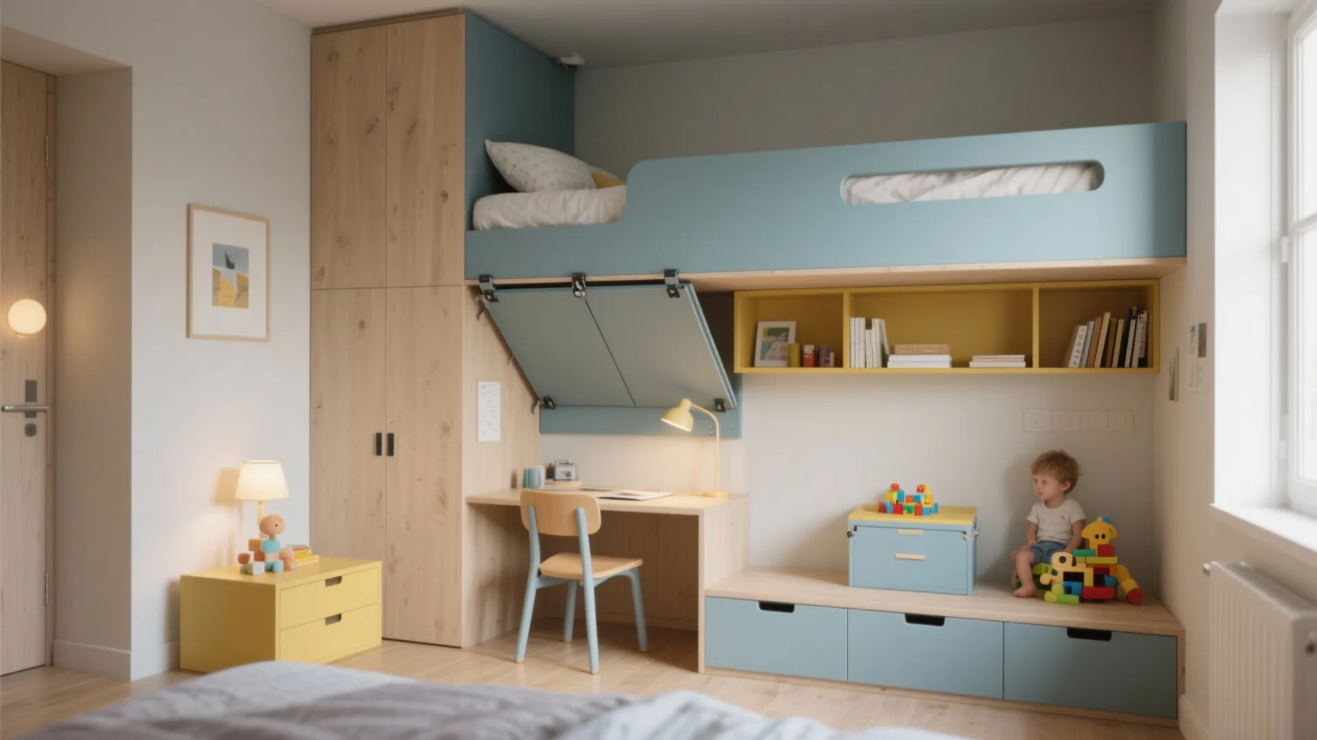 Multi-functional Furniture Zones