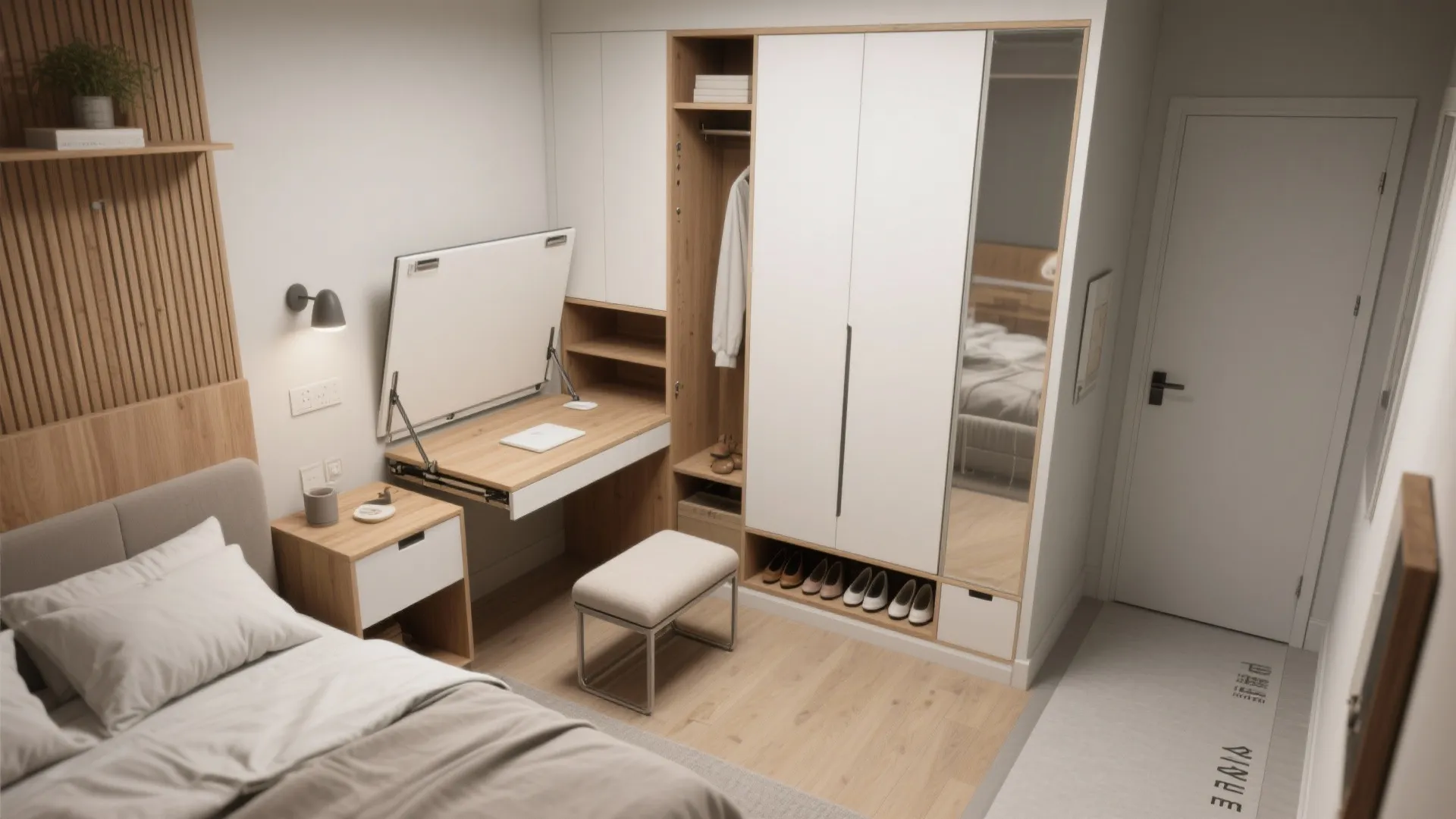 5. Embrace multifunctional furniture and smart layout rules