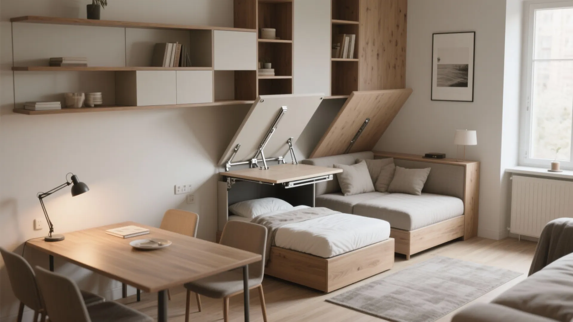 Choose Multi-Functional Furniture