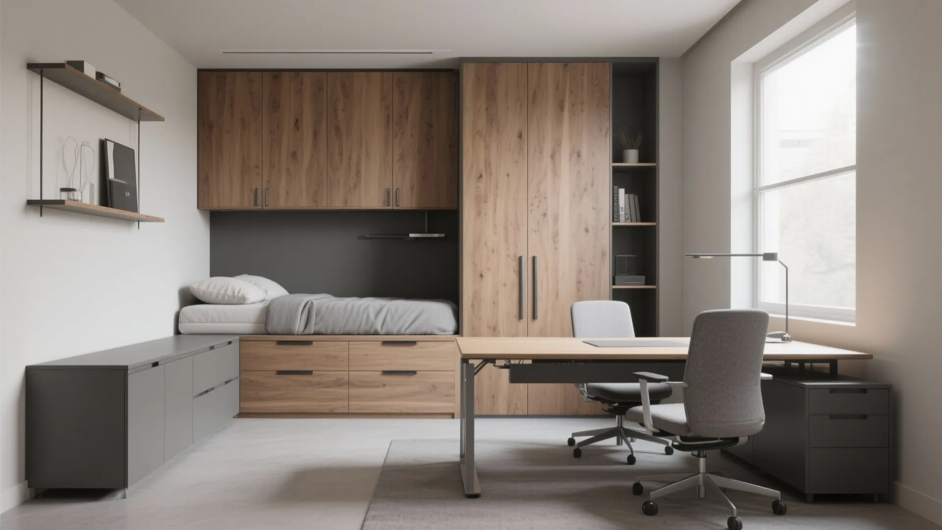 1. Embrace multifunctional furniture