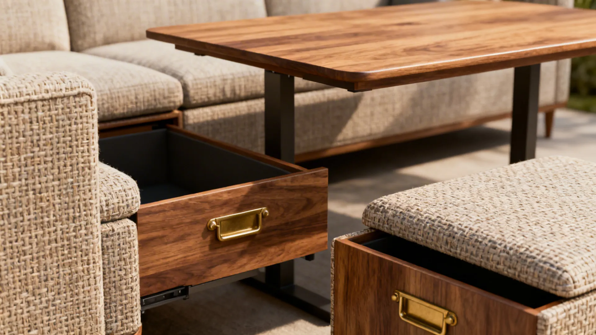 1. Embrace multifunctional furniture