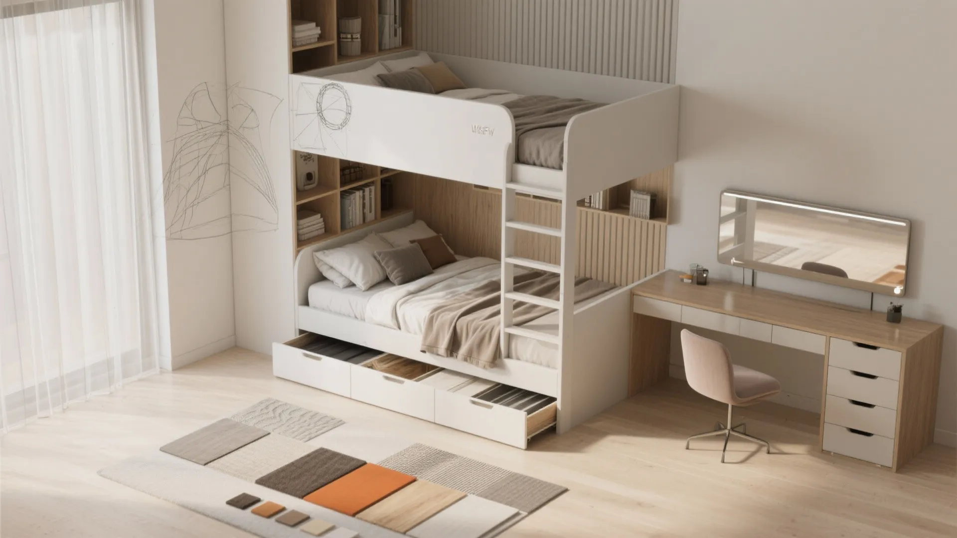 3. Multifunctional furniture