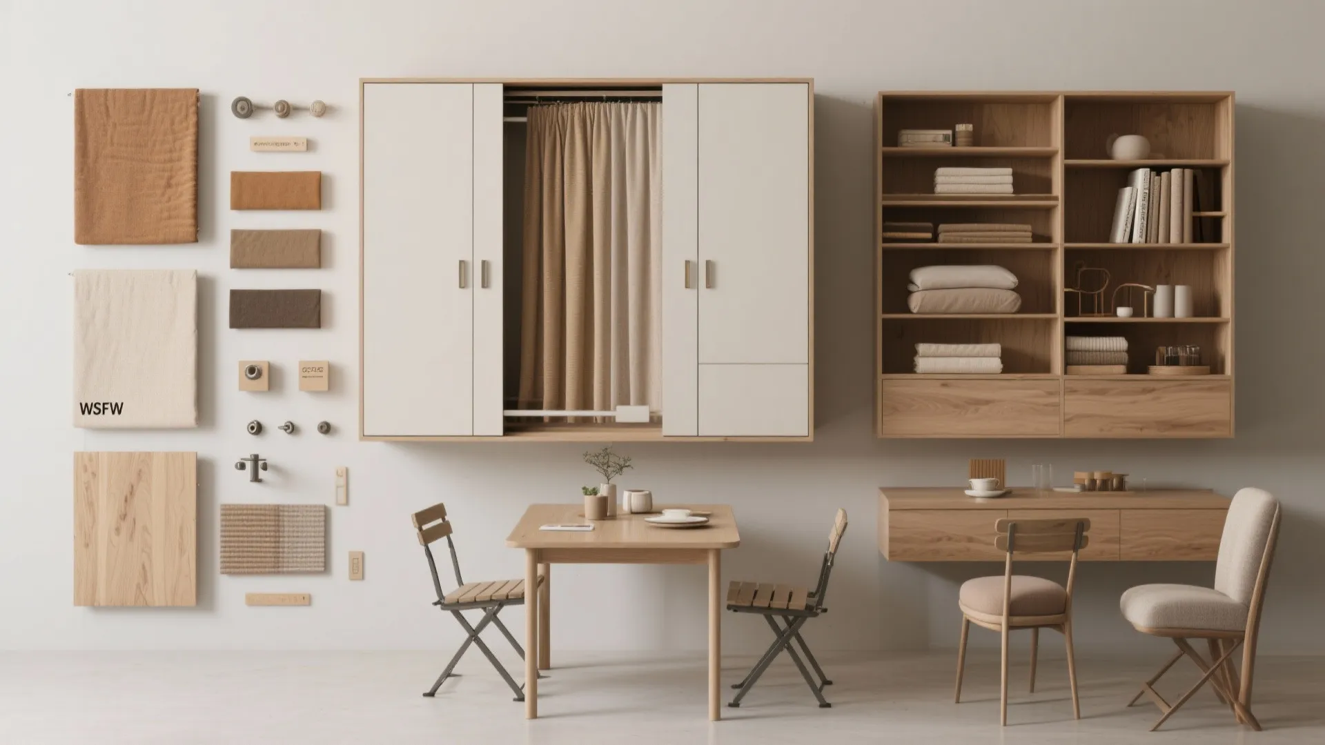 4. Compact footprint with multifunctional spaces