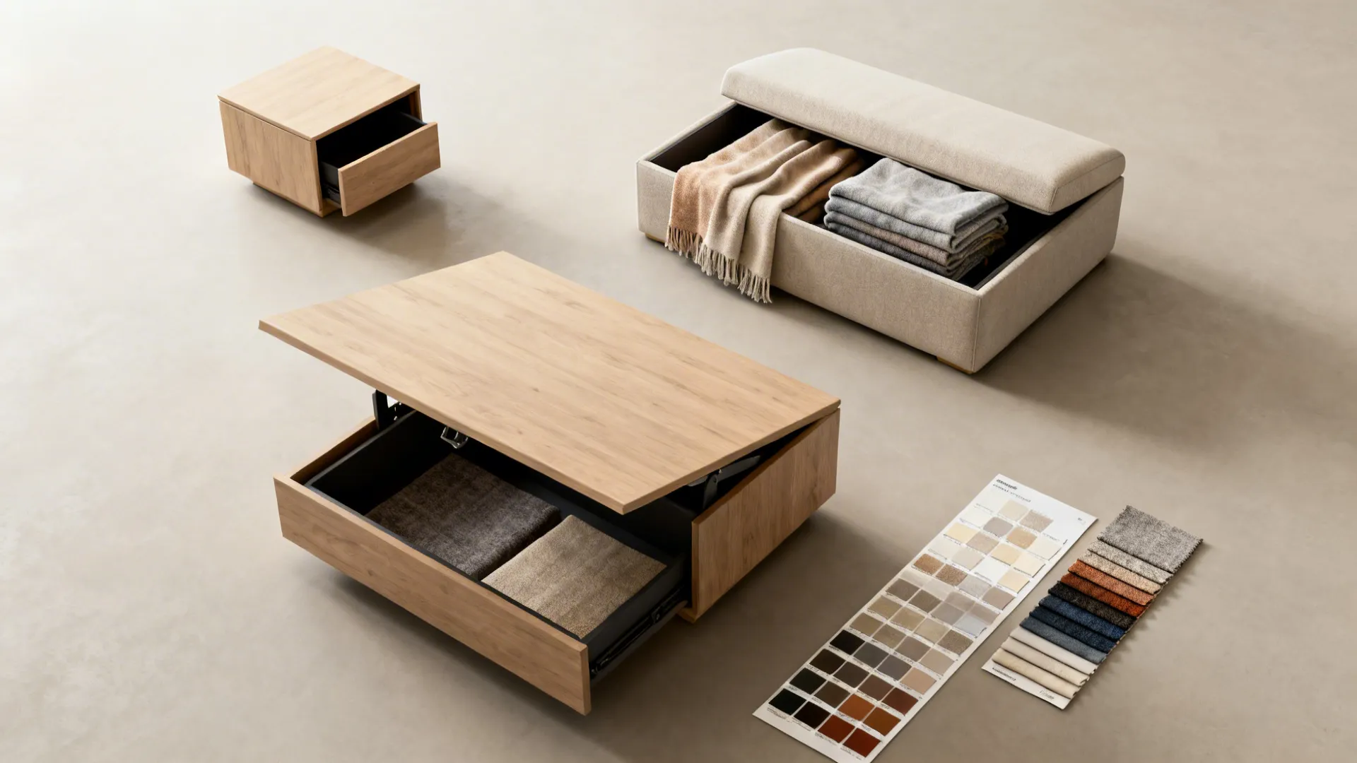 2. Use multifunctional pieces