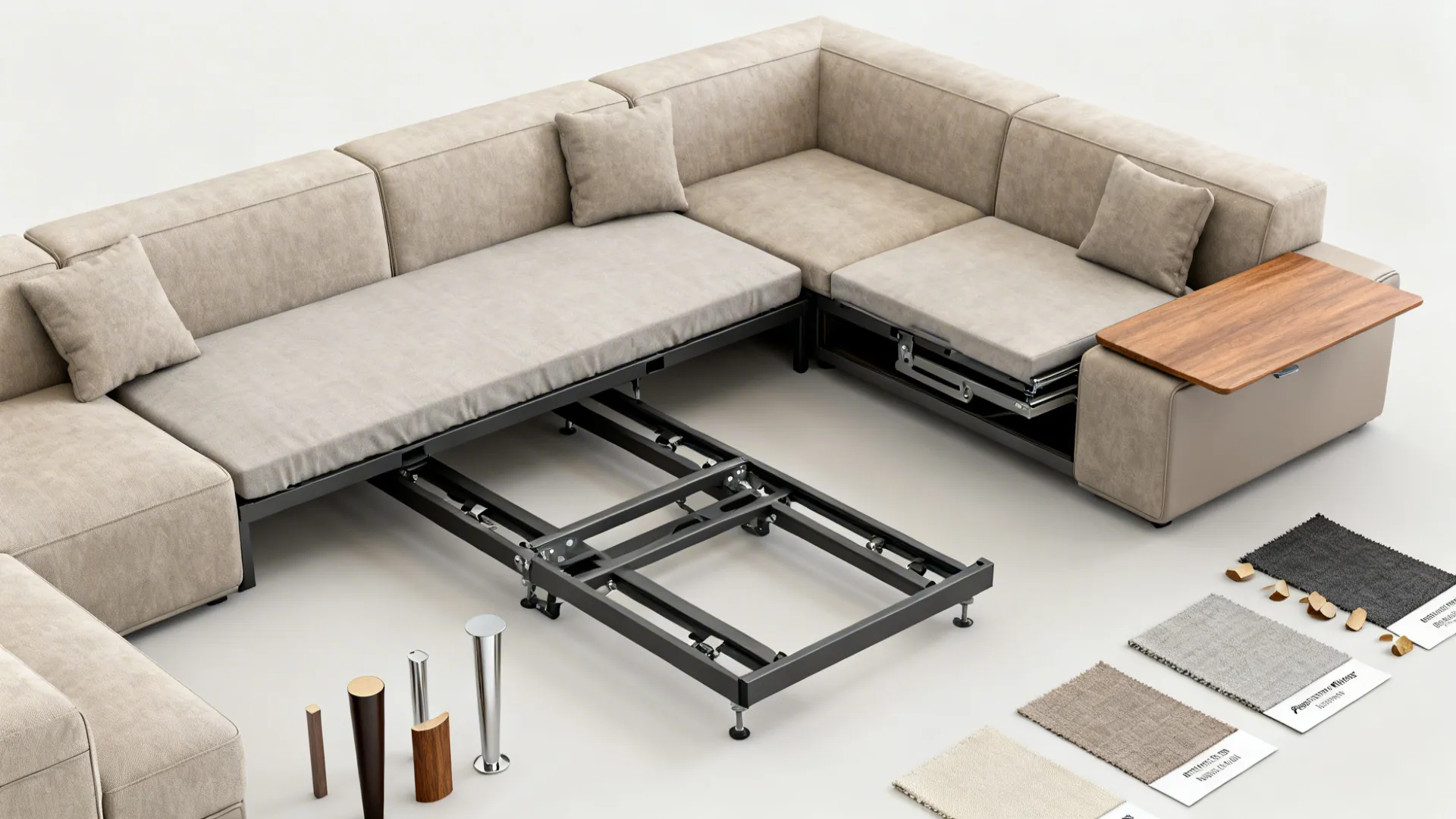 5. Scale with multifunctional pieces