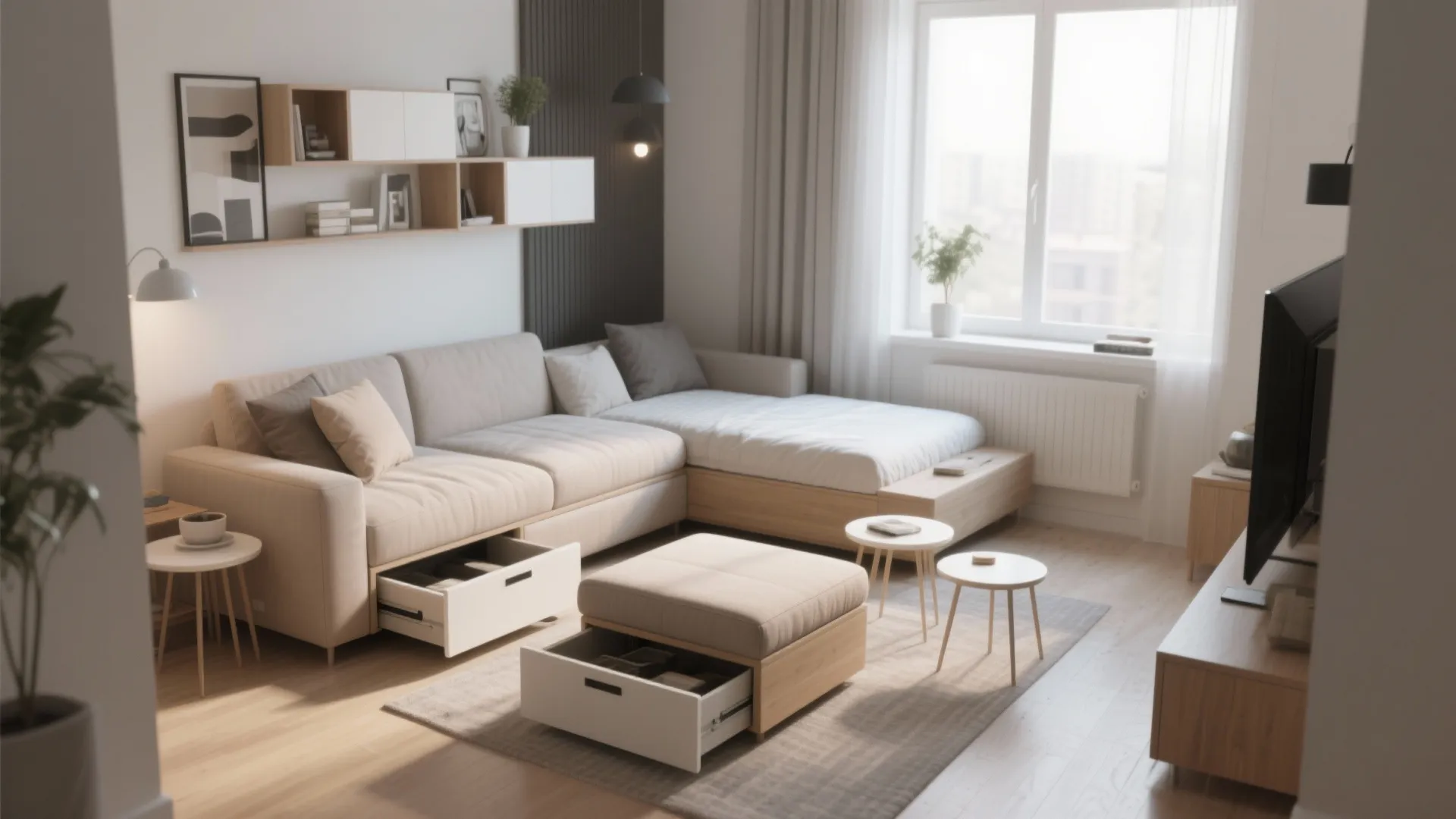 Multi-functional Furniture Pieces