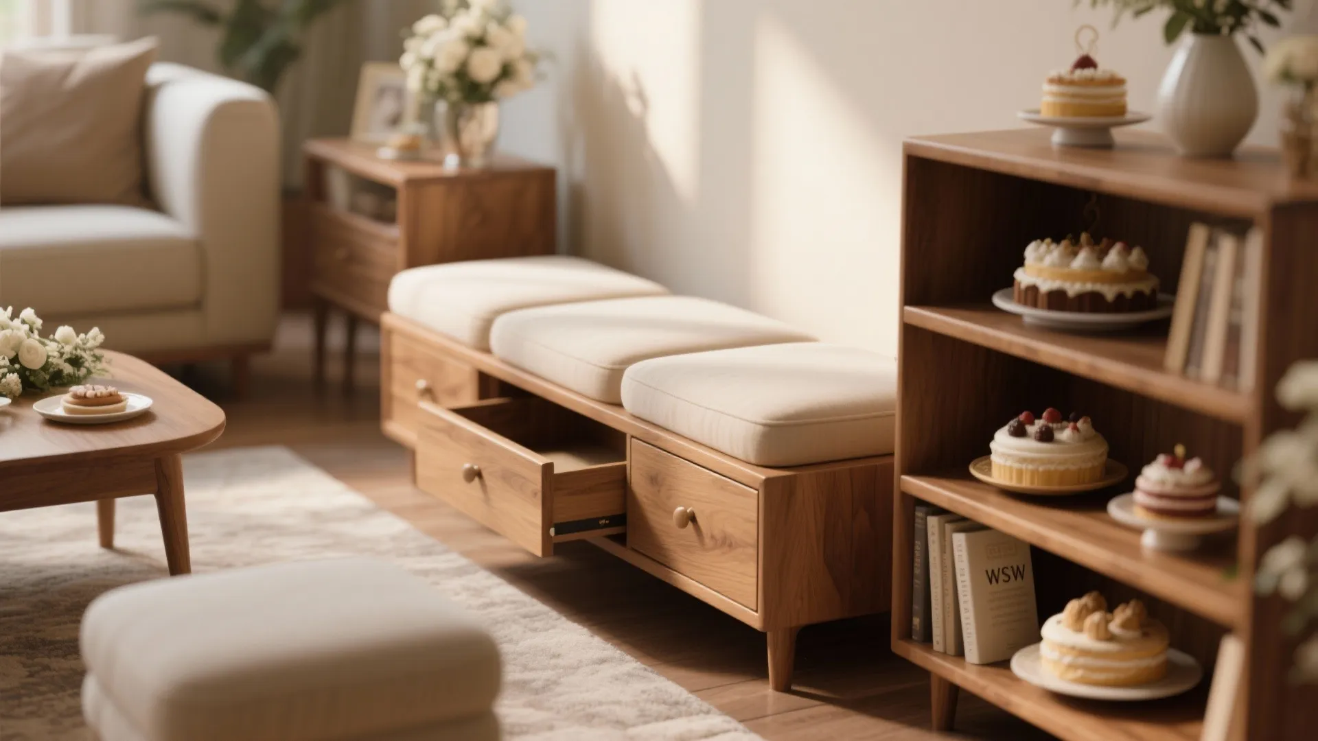 2. Multifunctional Furniture